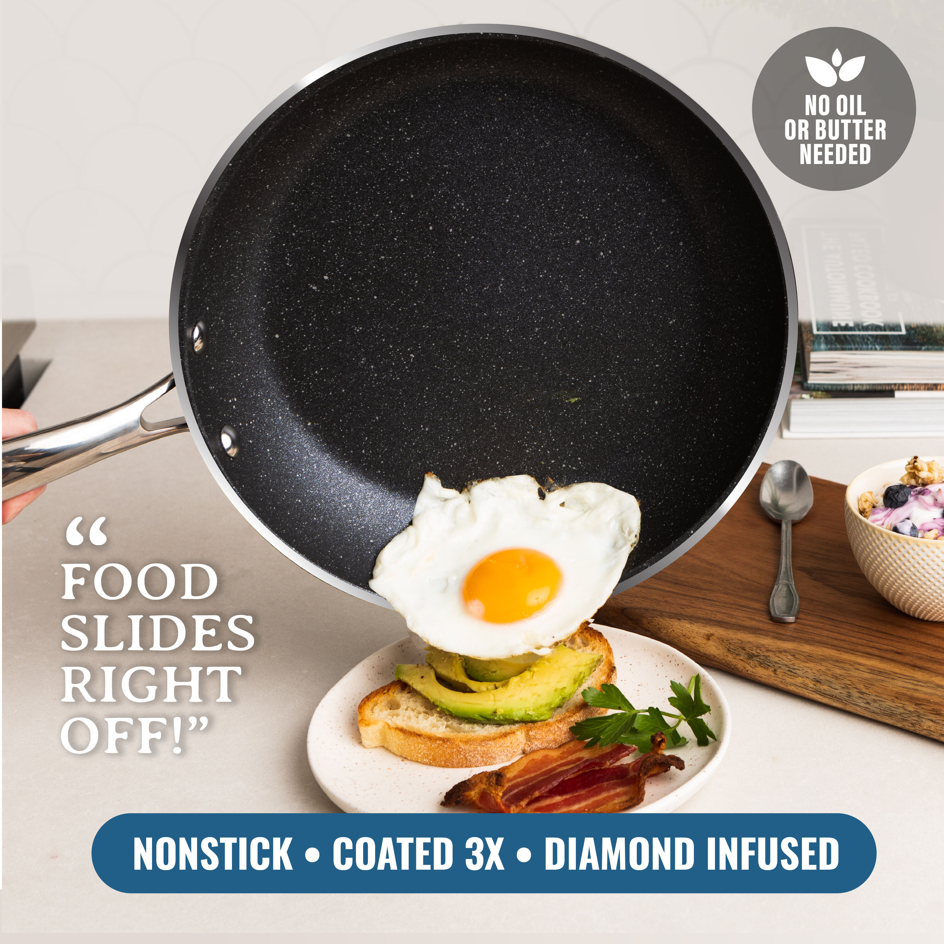 GraniteStone Diamond 1633 Cooking-Pans-Skillets - View #3
