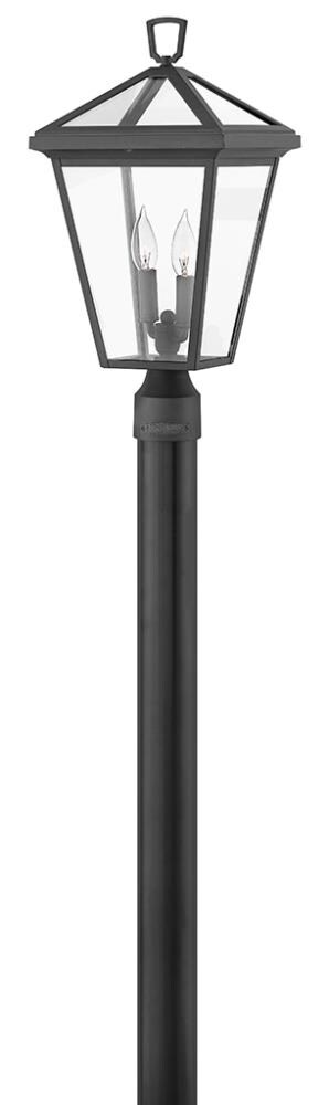 Hinkley 2561MB-LL Alford Place 20.25-in Museum Black Traditional Outdoor Light post lantern