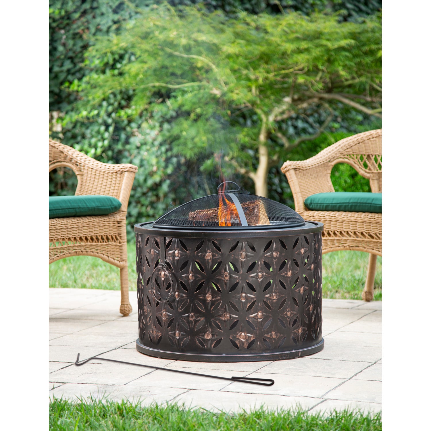 Evergreen 47M3376 Outdoor-Woodburning-Firepits - View #2