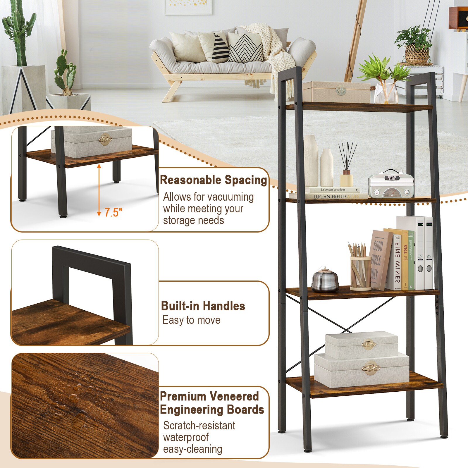 Volenca VOL-2FQOUI bookcases - View #5