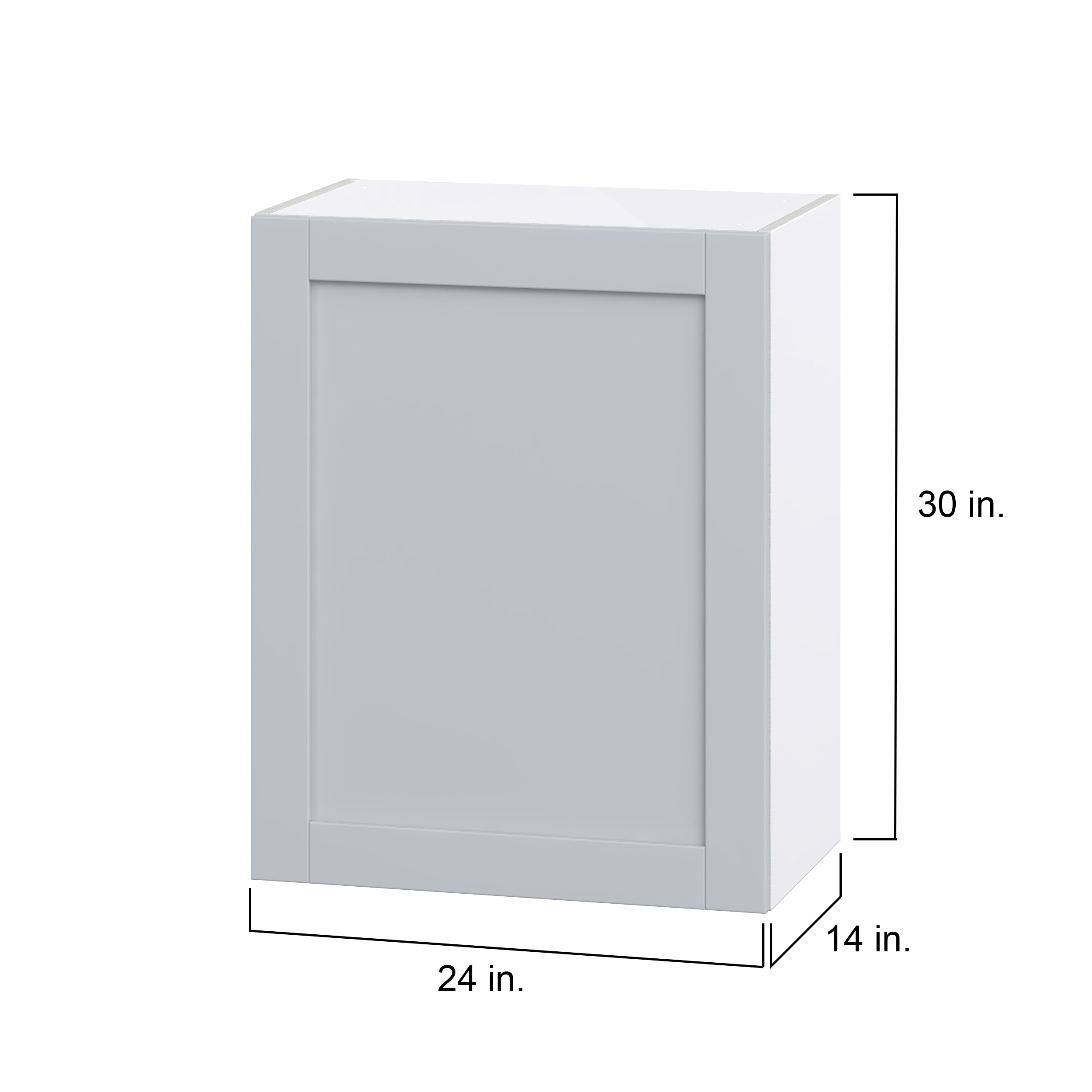 Hugo&Borg DSW2430(L/R)-CH Cabinets-Kitchen - View #4