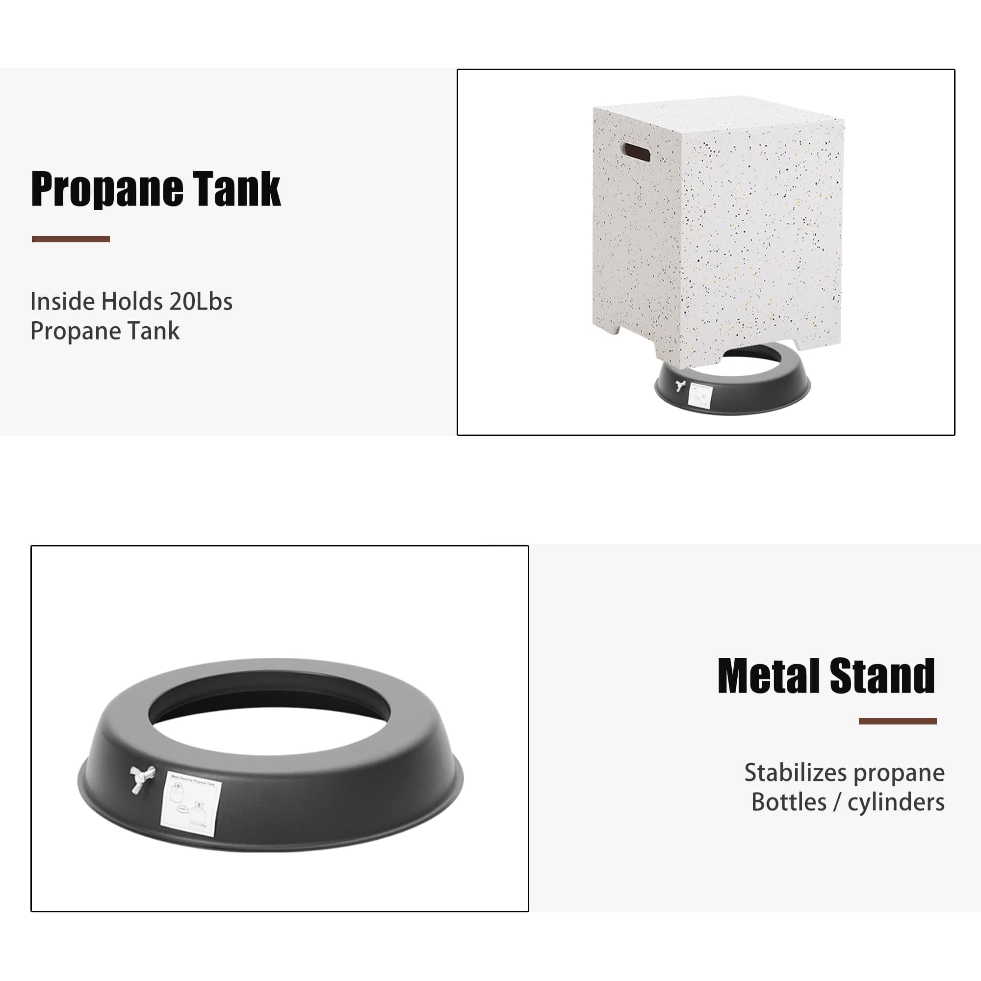 JUJABU 1015PIT-8-1 Outdoor-Gas-Firepits - View #6