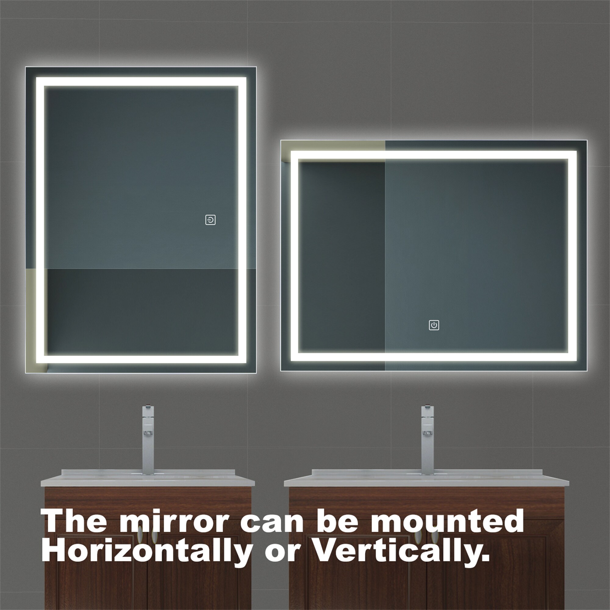 BABOOM BOM-2121007-OR Framed-Bath-Mirrors - View #8