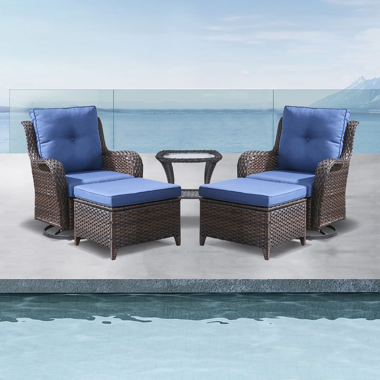 Rilyson FS023025014-1 Patio-Conversation-Sets - View #2