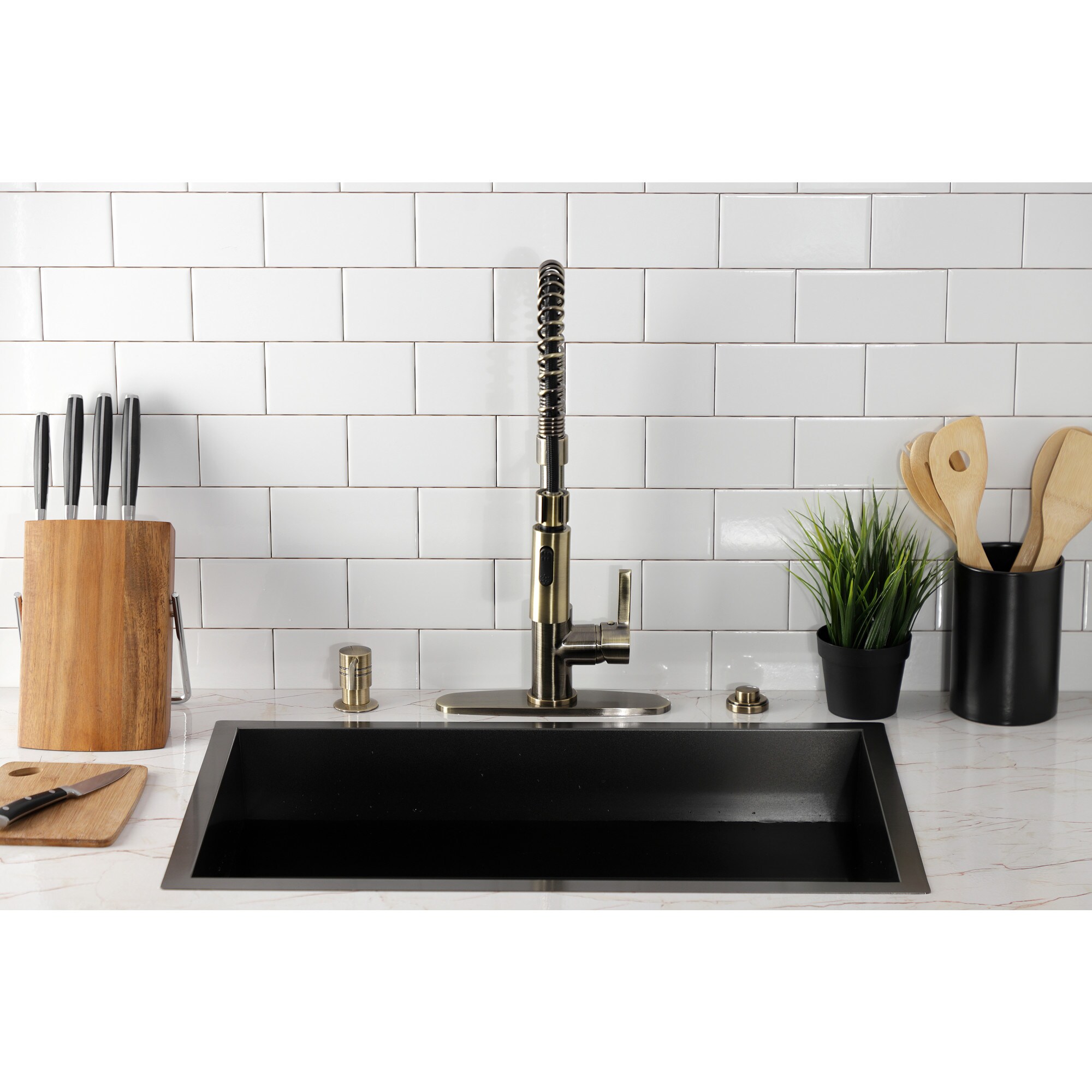 Kingston Brass WLLS877CTLAB Kitchen-Faucets - View #6