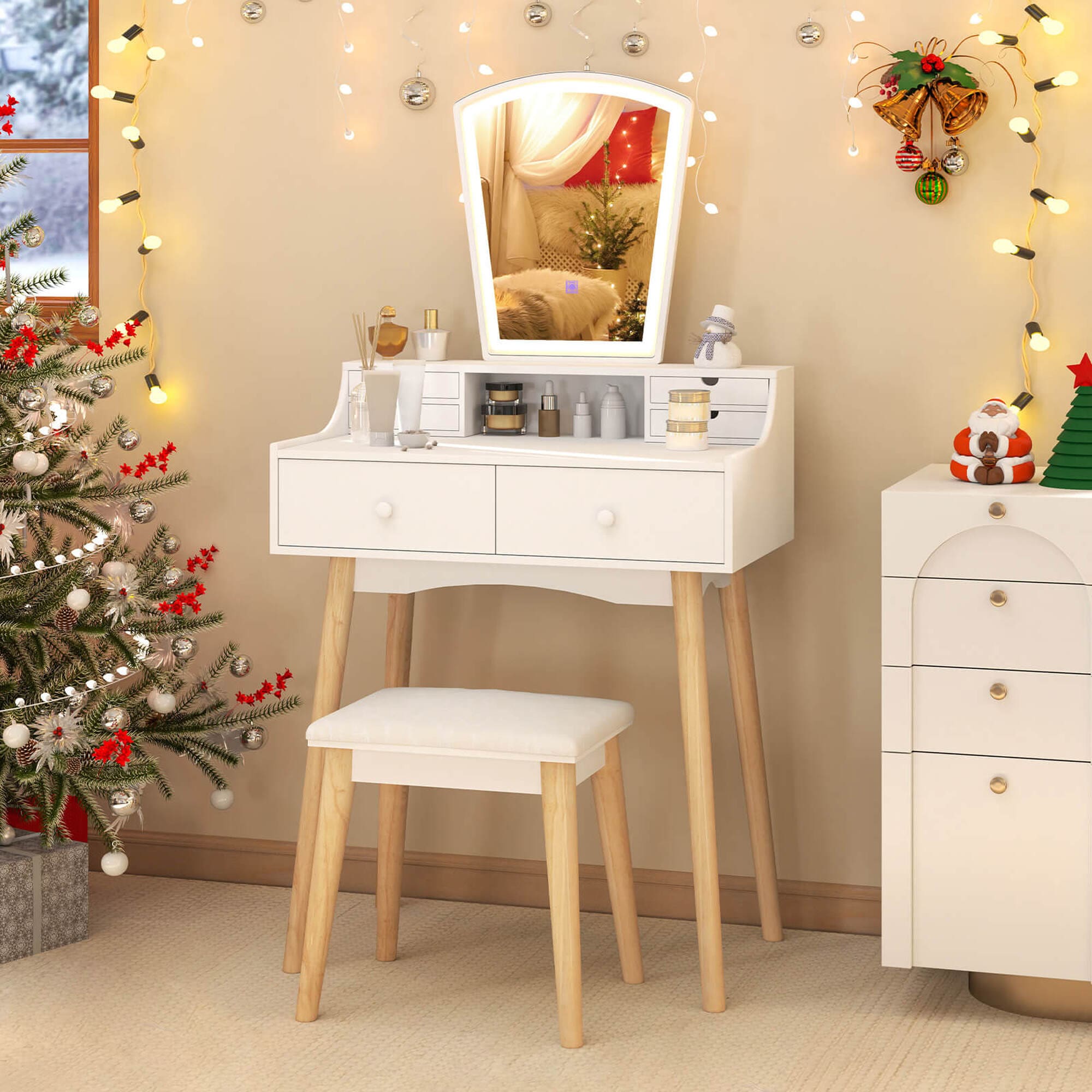Costway HCST04824 Bedroom-Vanities - View #9