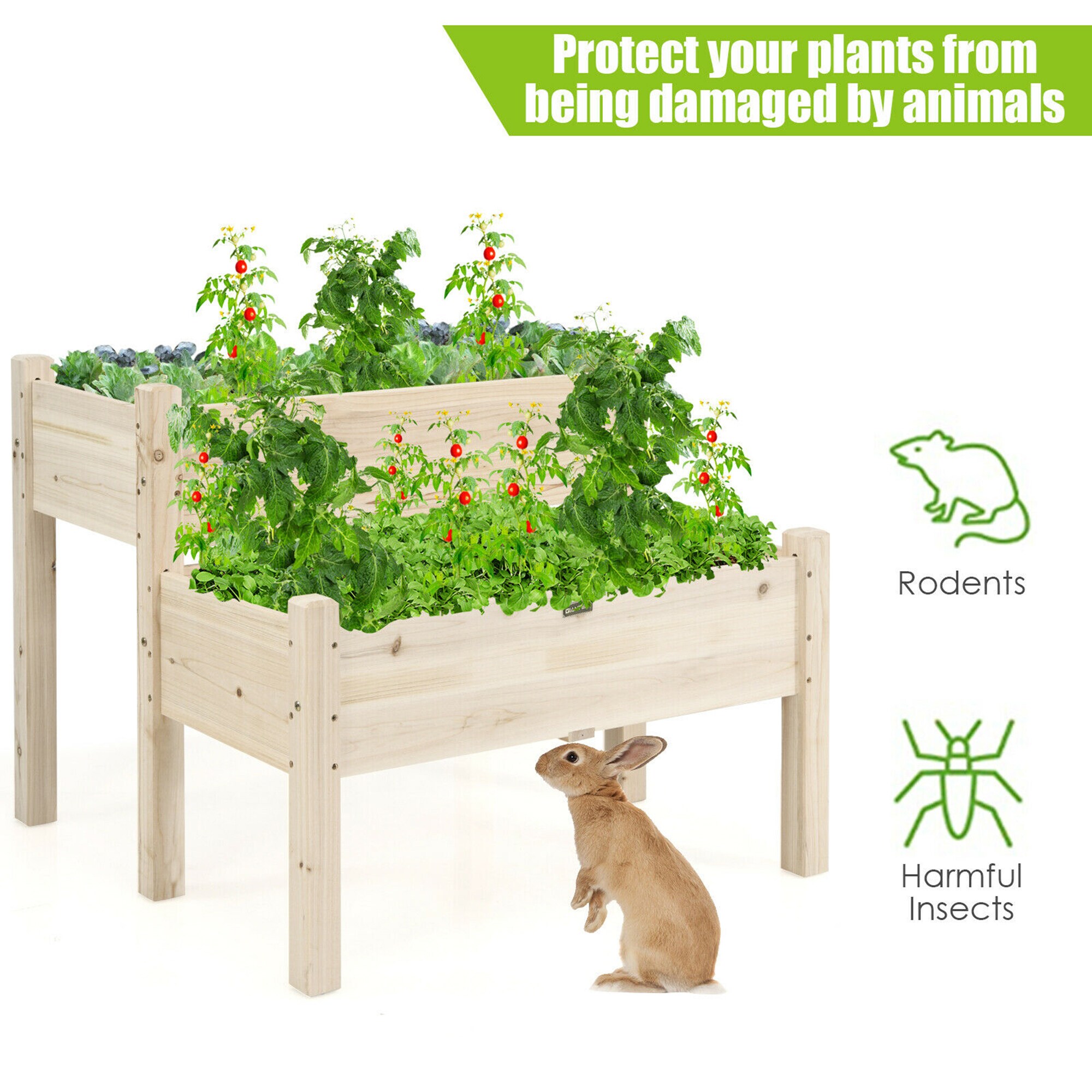Costway LWS00538 Raised-Garden-Beds - View #7