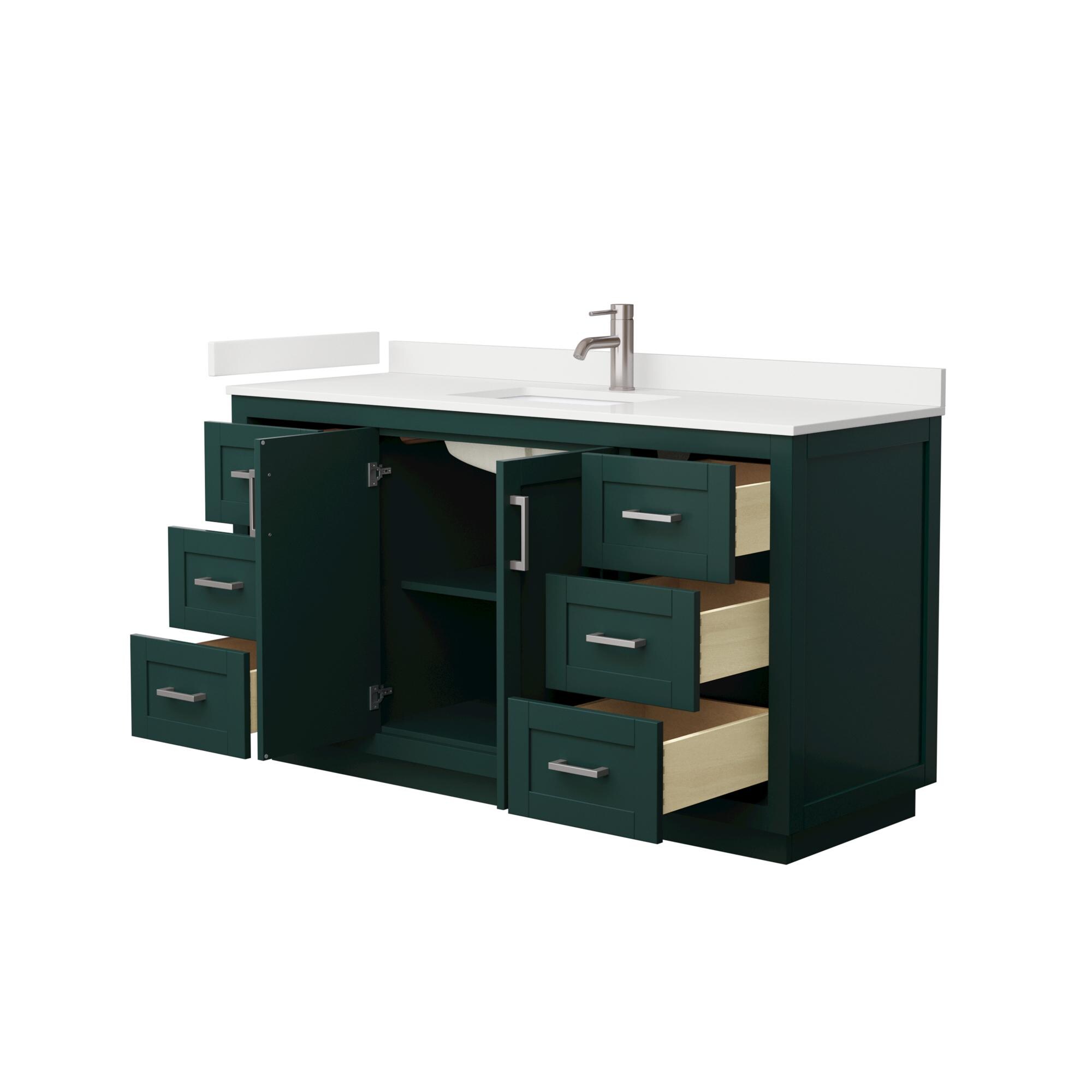Wyndham Collection WCF292960SGEWQUNSMXX Bath-Vanity-Combo - View #3