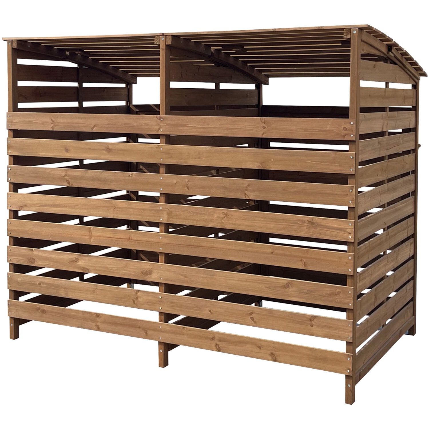 Hanover HANWS0103-BRN Wood-Storage-Buildings - View #14