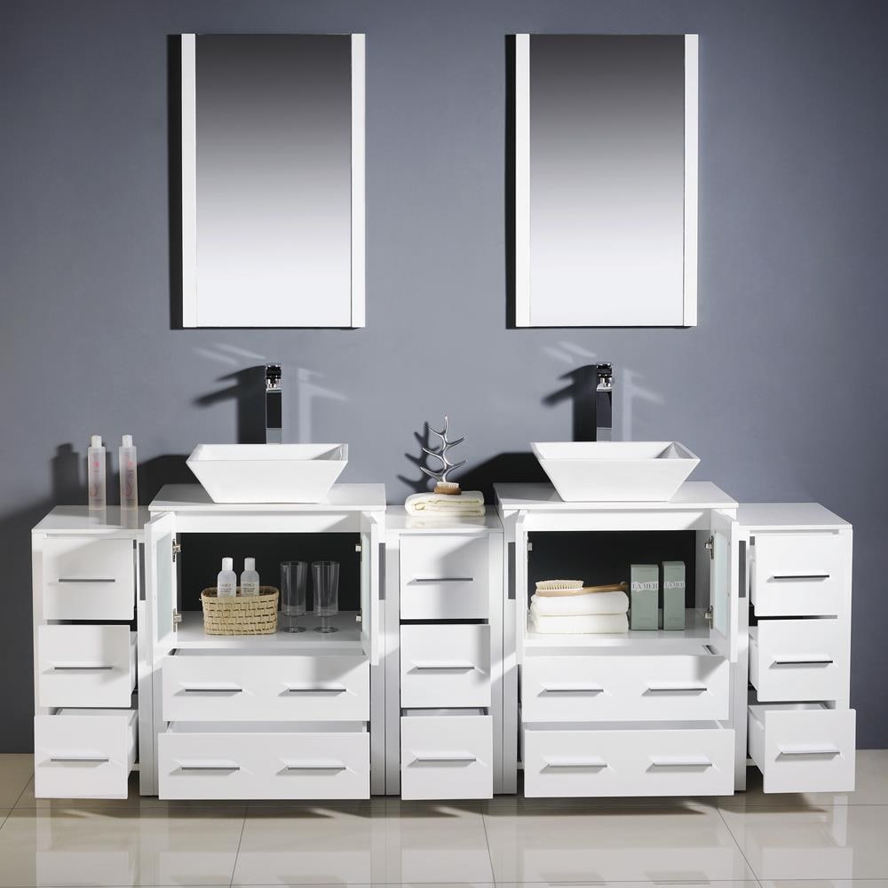 Fresca FVN62-72WH-VSL Bath-Vanity-Combo - View #5