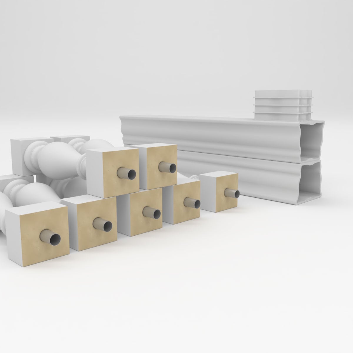 Ekena Millwork BALK33X036TRN railings - View #6