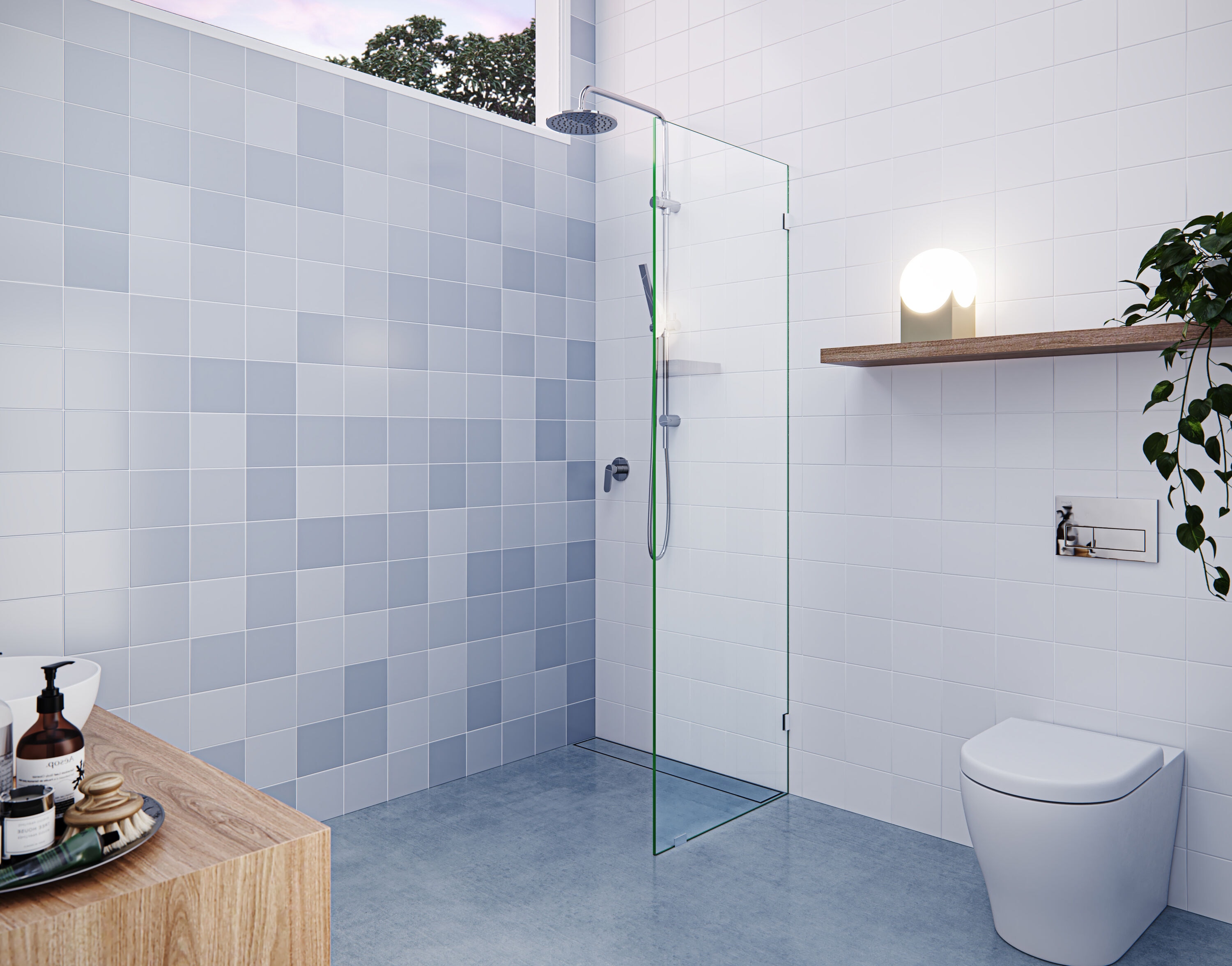 Glass Warehouse GW-SFP-20-CH Shower-Doors - View #3