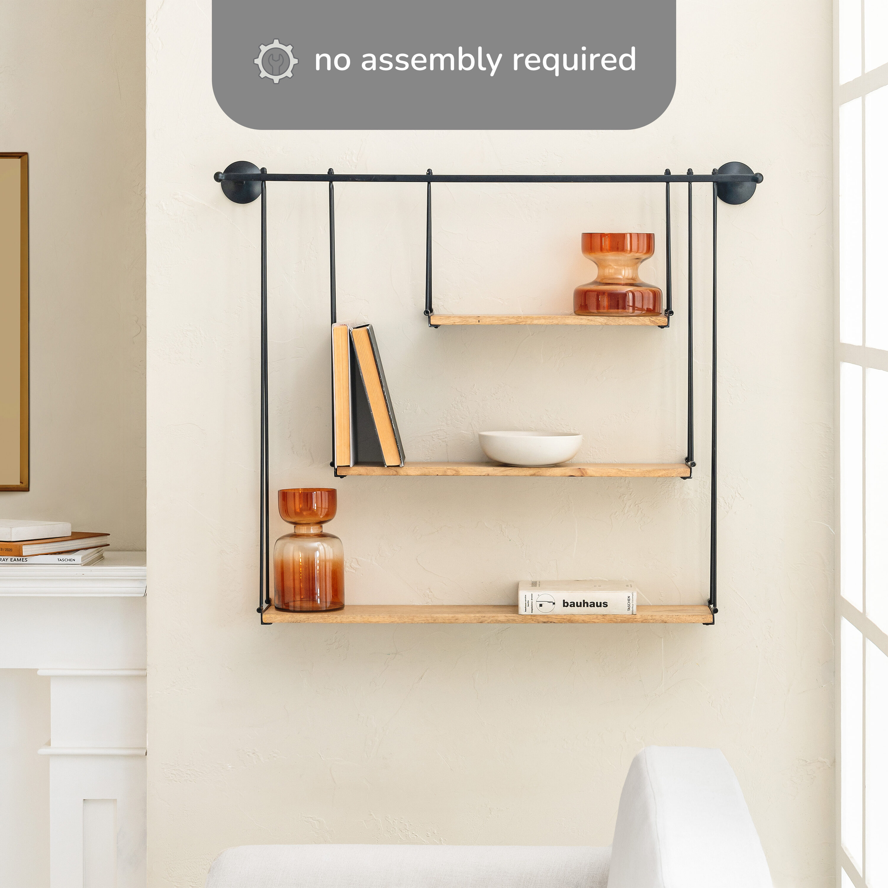 MH LONDON MH-ST-114 Wall-Mounted-Shelving - View #4