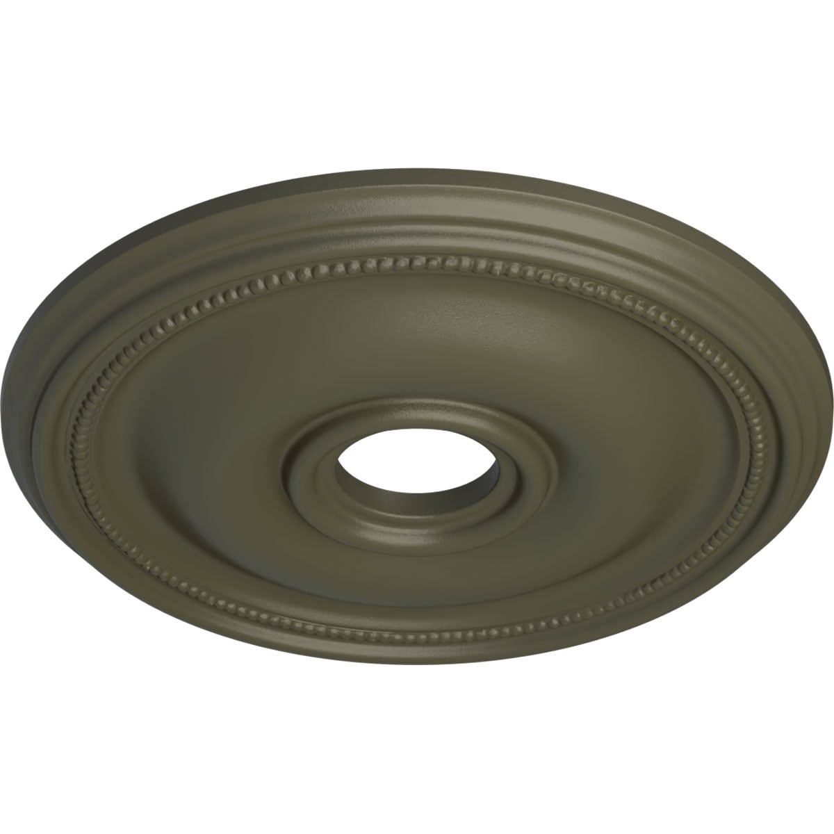 Ekena Millwork CM18BRWHF Ceiling-Medallions - View #2
