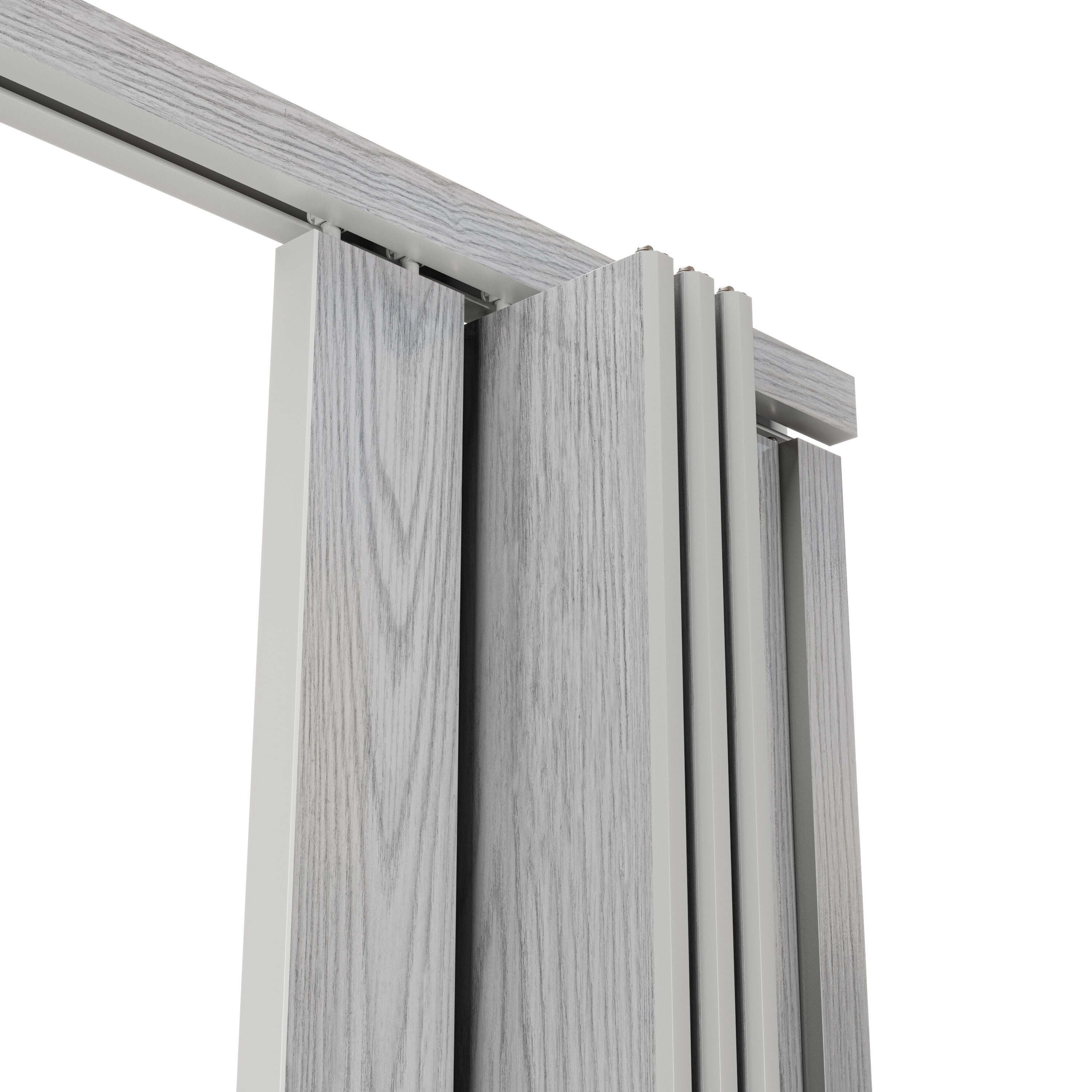 Techni Home RTA-LF48FD-GRY Accordion-Doors - View #8