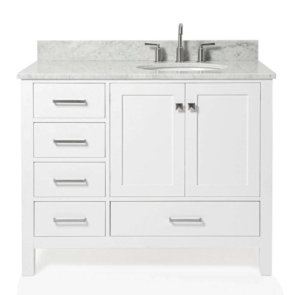 ARIEL A043SRCW2OVOWHT Bath-Vanity-Combo - View #2