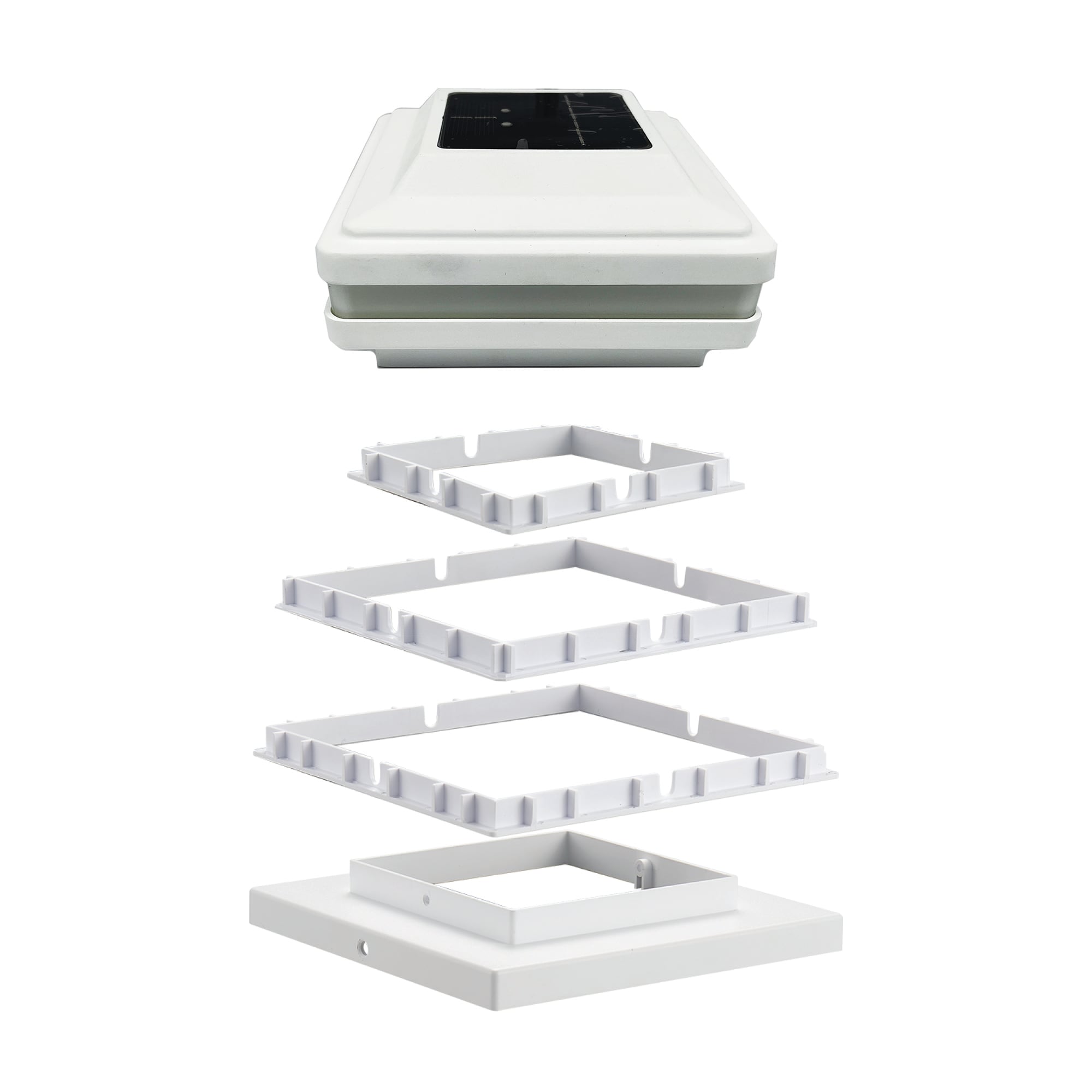 Harbor Breeze QPP55B-F20C-WH-2 Deck-Post-Caps - View #8