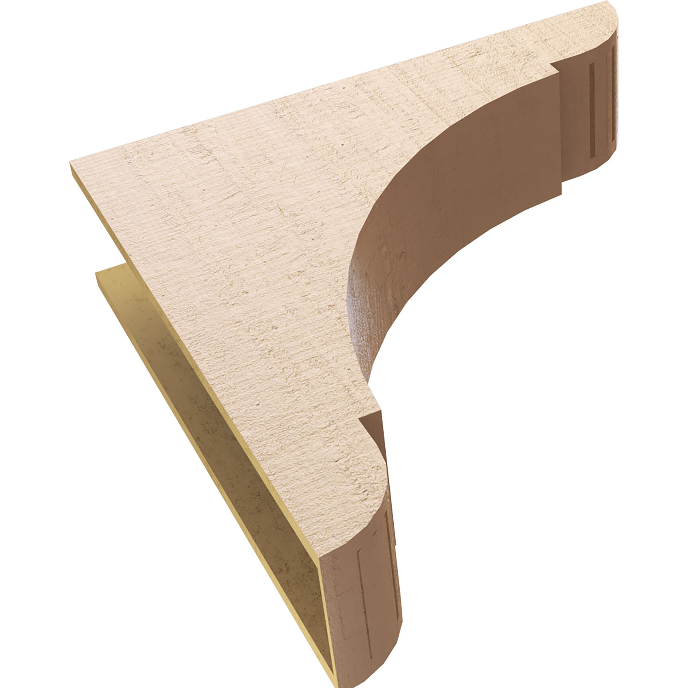 Ekena Millwork CORU09X36X36OLYRCPR corbels - View #6