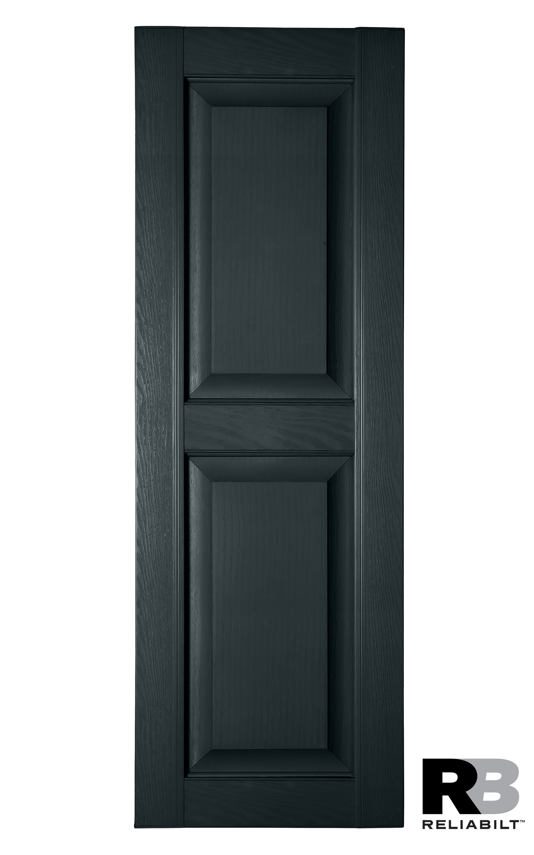 RELIABILT RP1678208 16.25-in W x 78-in H Lunar Blue Raised panel Polypropylene Exterior Shutters ( 2 -Pack )