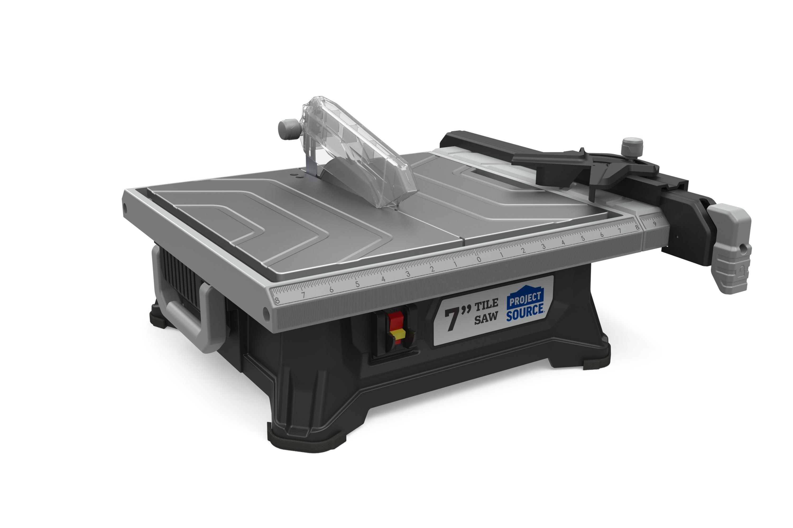 Project Source 7-in 4.8-Amp Wet Tabletop Corded Tile Saw in the Tile Saws  department at