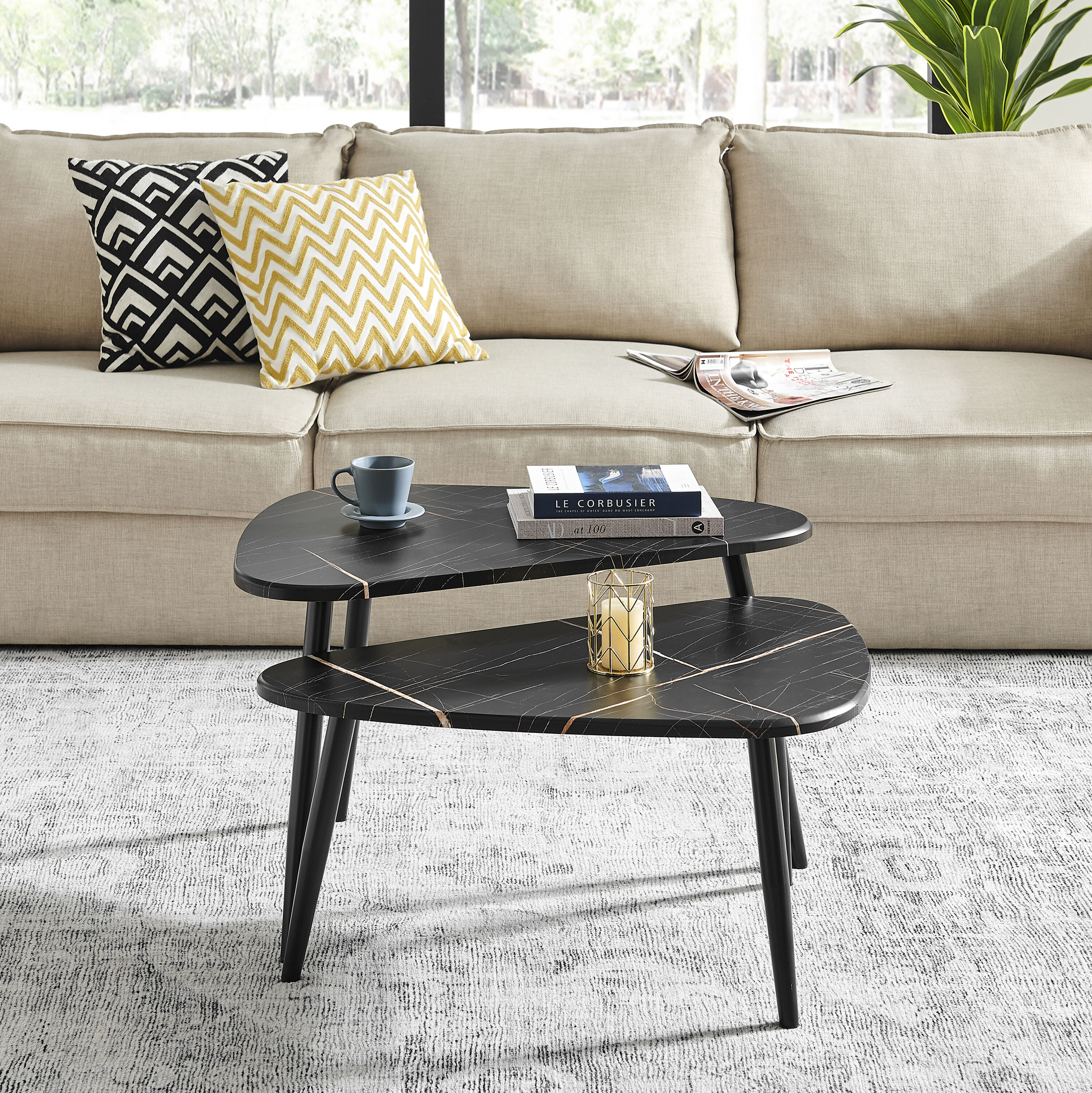 Danya B. ZHF2322BK Coffee-Tables - View #5
