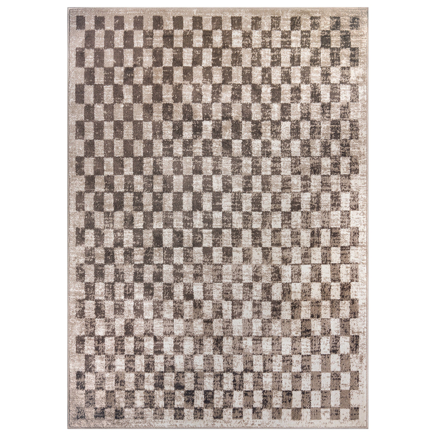 World Rug Gallery WR102BEIGE8X10 Naples 7 x 10 (ft) Flatweave Beige Rectangular Indoor Geometric Vintage Pet Friendly Area rug
