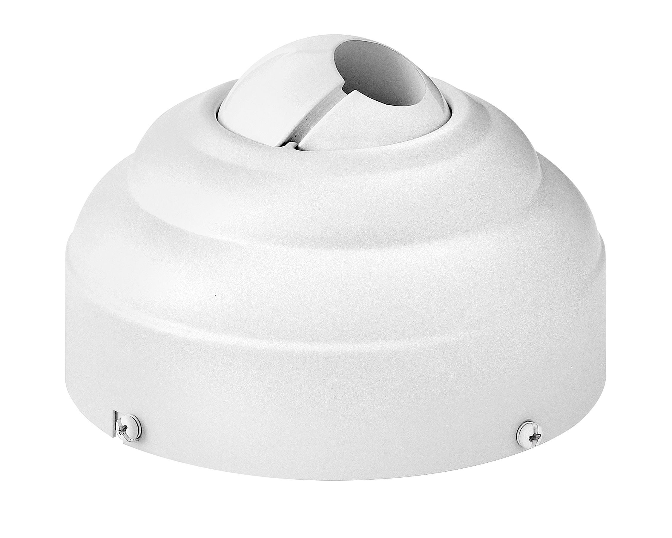 Hinkley 992001FMW Sloped Ceiling Kit Universal 6-in Matte White Steel Indoor/Outdoor Angle Mount Capable Ceiling Fan Sloped ceiling kit Mounting hardware