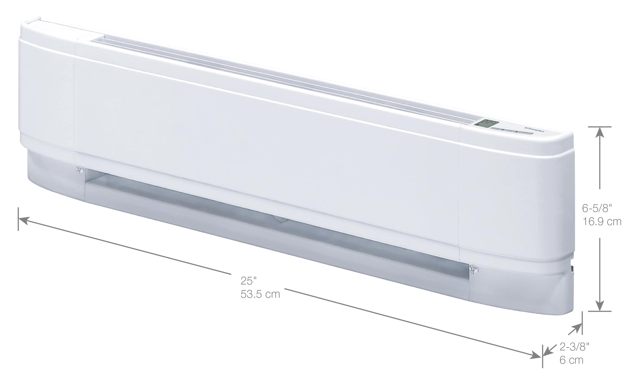 Cadet 20-in 240-Volt 750 -Watt Standard Electric Baseboard Heater