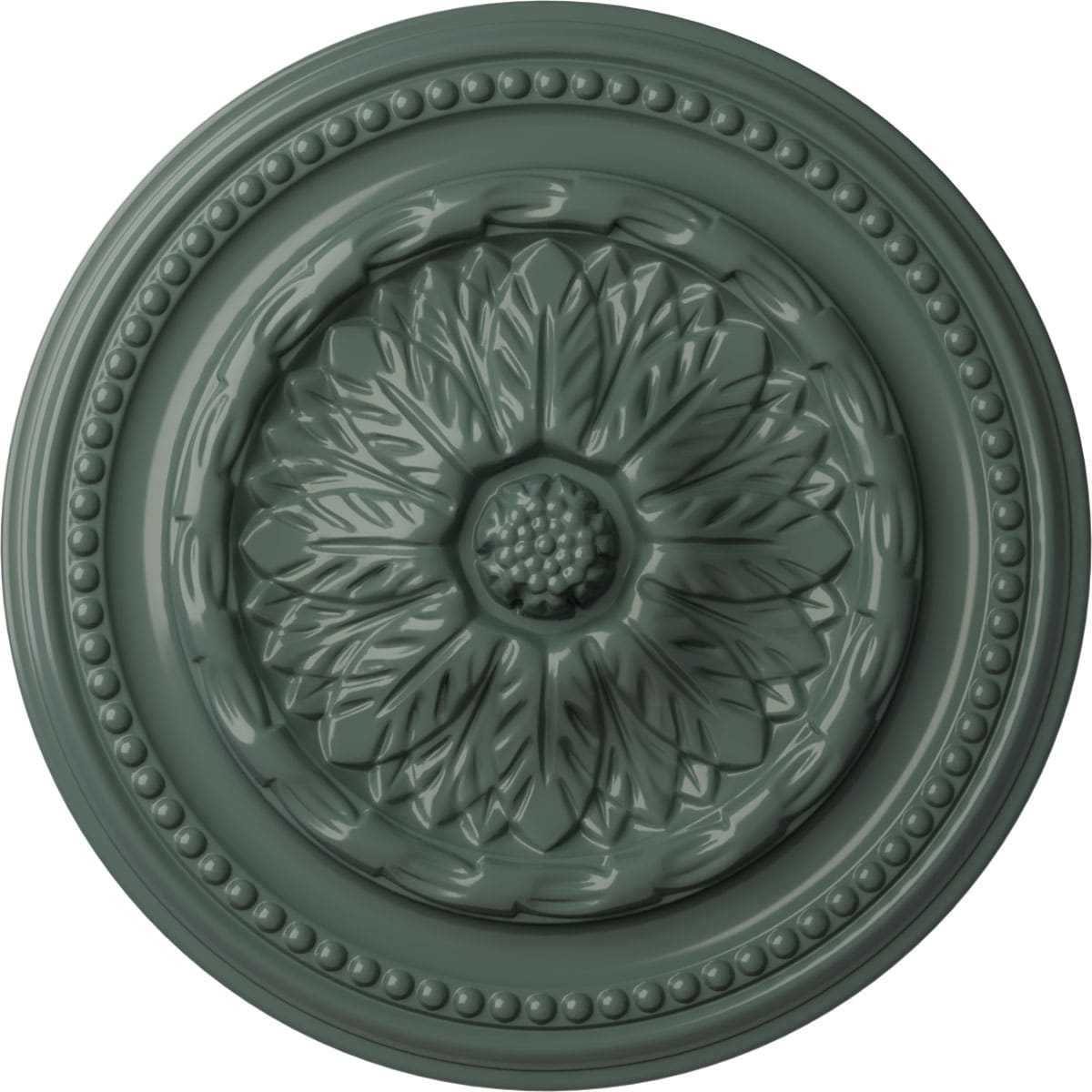 Ekena Millwork CM15CHCBF Chester 15.75-in W x 15.75-in L Painted Cloud Burst Polyurethane Whole Ceiling Medallion