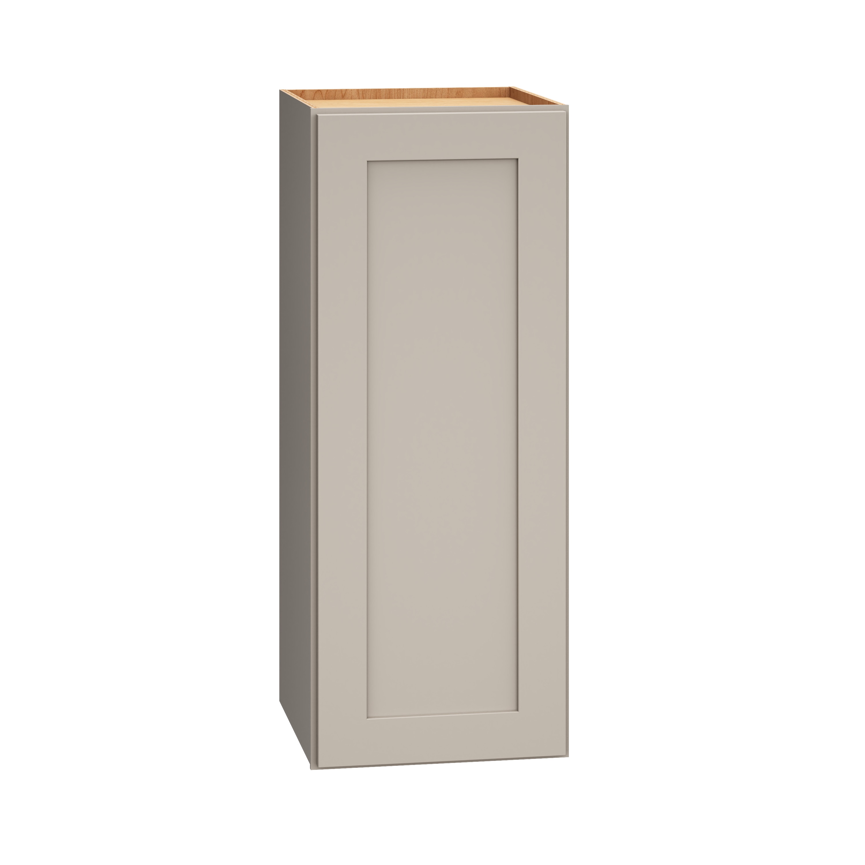 RELIABILT 333 W1230R Pinnacle 12-in W x 30-in H x 12-in D Gray Wall Fully assembled Plywood Cabinet (Recessed Panel Slab)