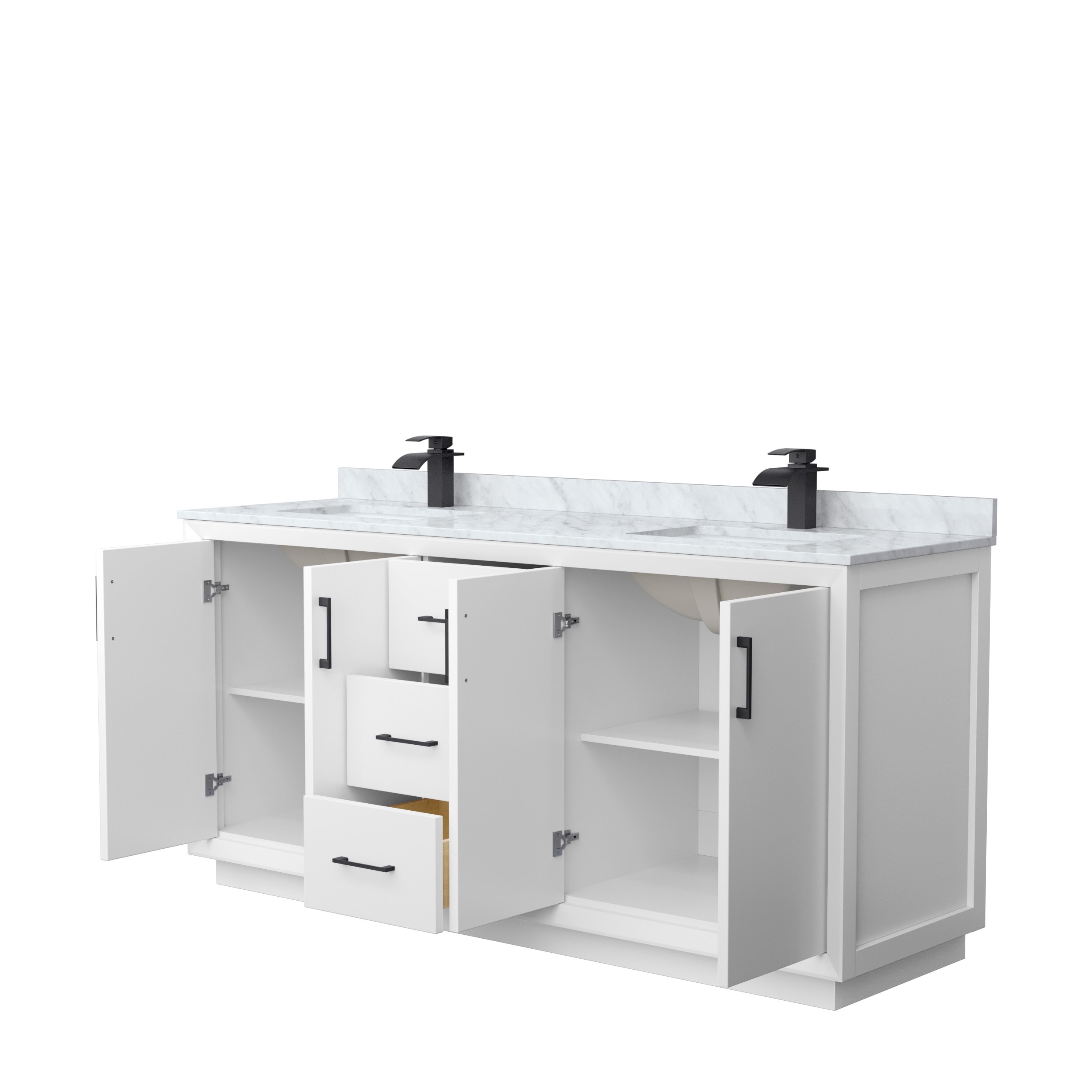 Wyndham Collection WCF414172DWBCMUNSMXX Bath-Vanity-Combo - View #2