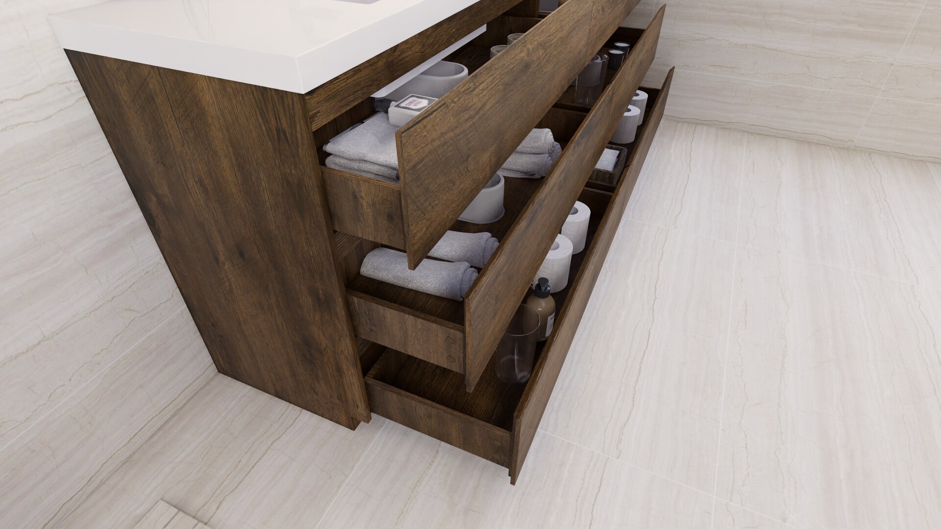 Moreno Bath MOA84D-RW Bath-Vanity-Combo - View #9