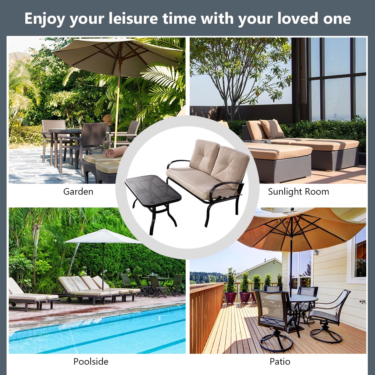 CASAINC WF-HW51784 Patio-Conversation-Sets - View #3