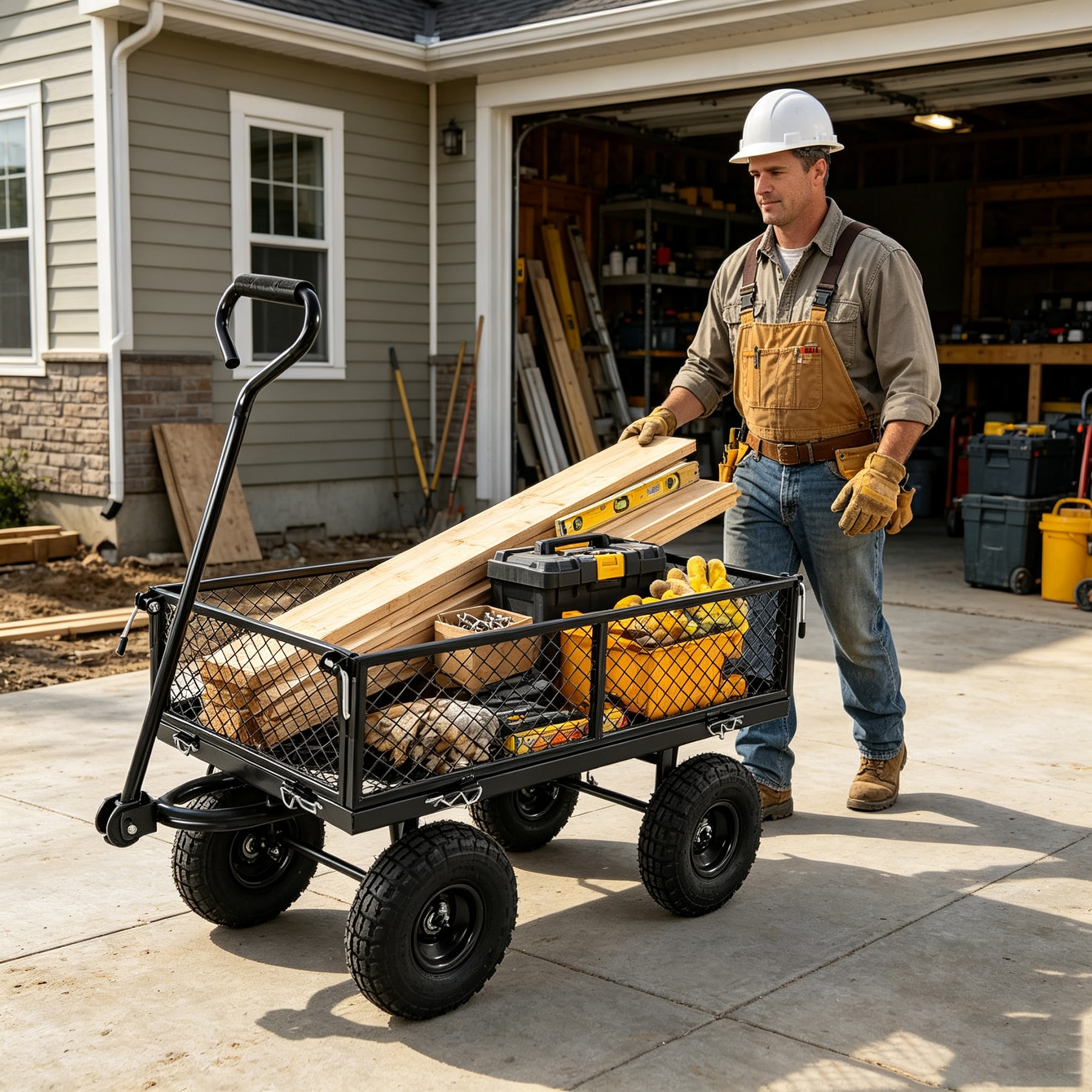 SINOFURN SYF570008KK Yard-Carts - View #2