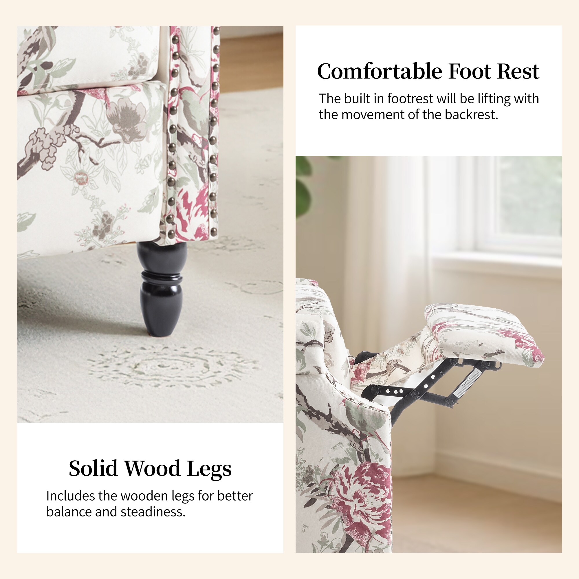 Dreamsidea LS-CH58-PLA FLO-2 recliners - View #4