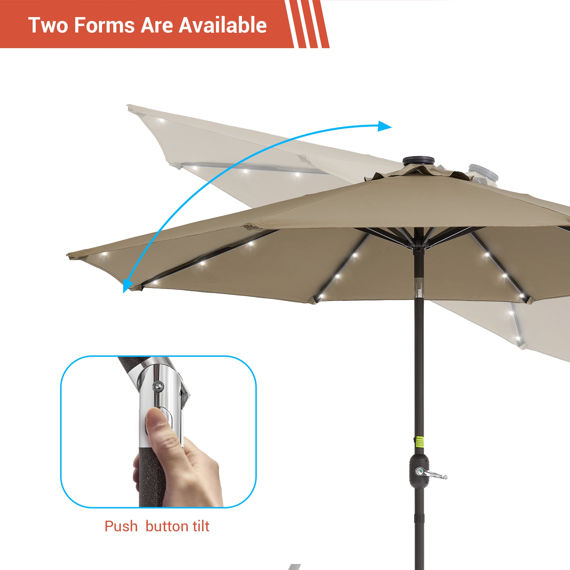 ACEGOSES LW-09K-LED Umbrellas-2 - View #6