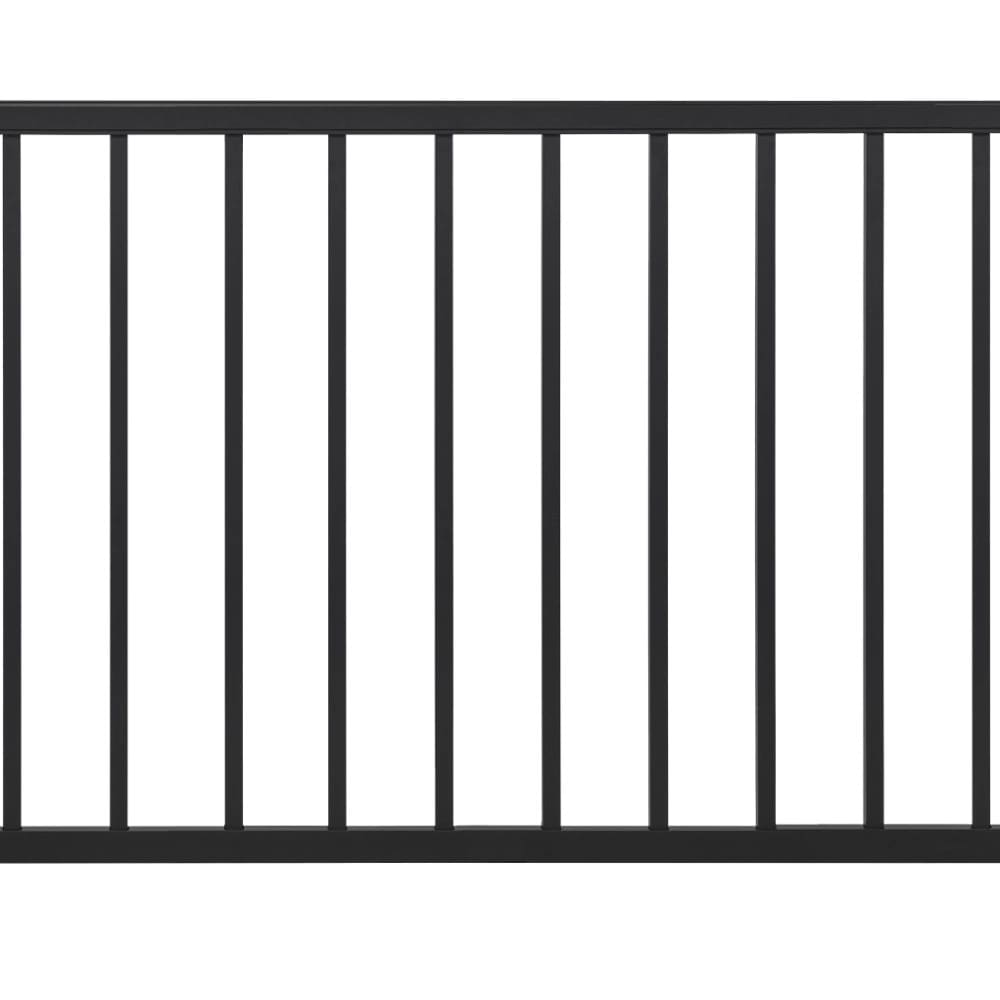 Trex Select Aluminum 8-ft x 36-in Charcoal Black Aluminum Deck Rail Kit