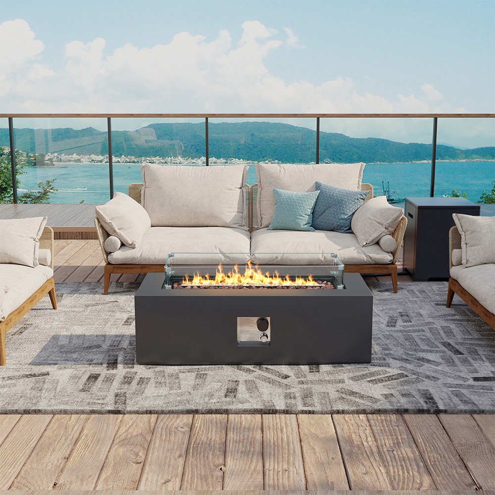 Patio Watcher LS-42KD-FX-DG-B Outdoor-Gas-Firepits - View #2
