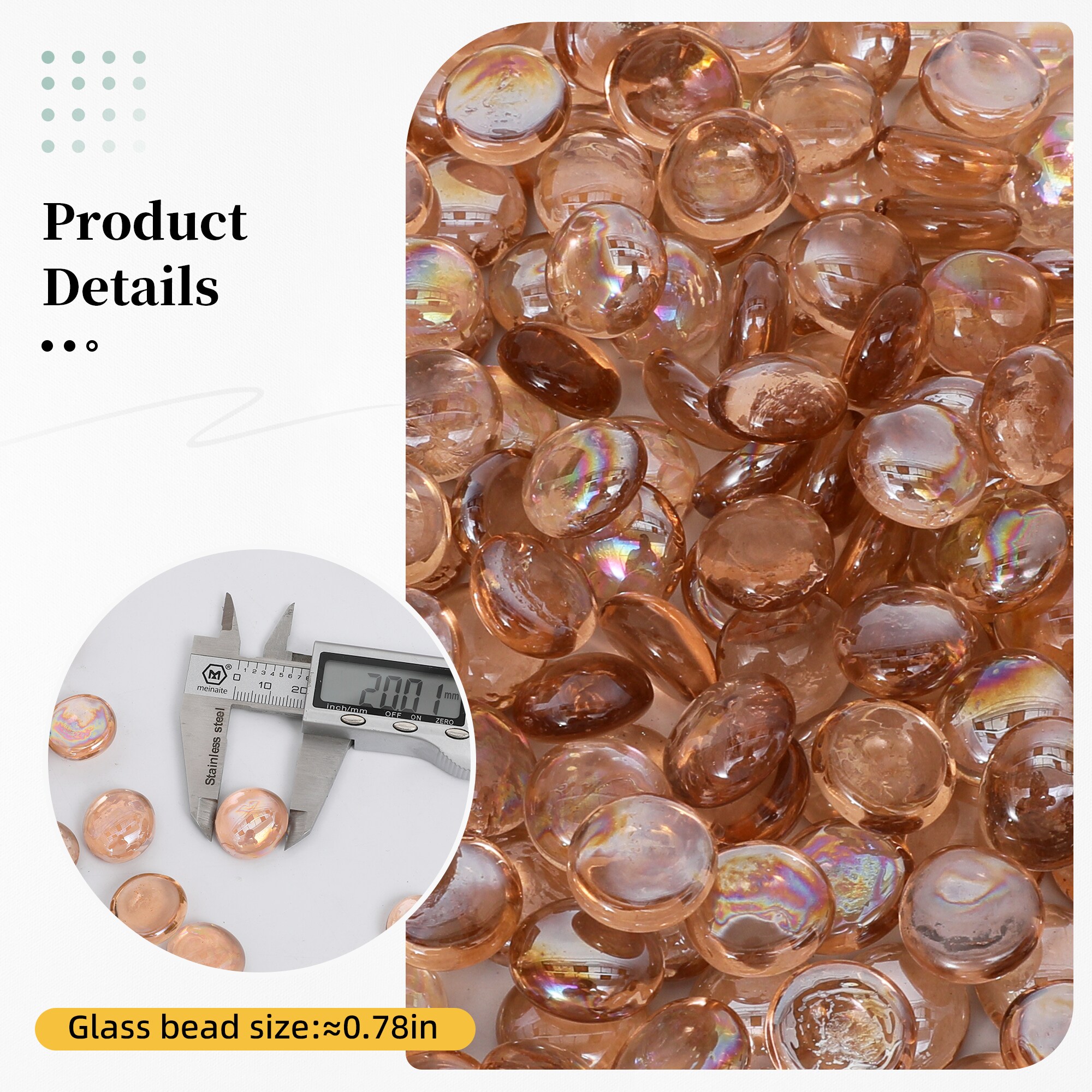 Patio Watcher AOC-B-P-BEIGE-48 Fire-Glass - View #6