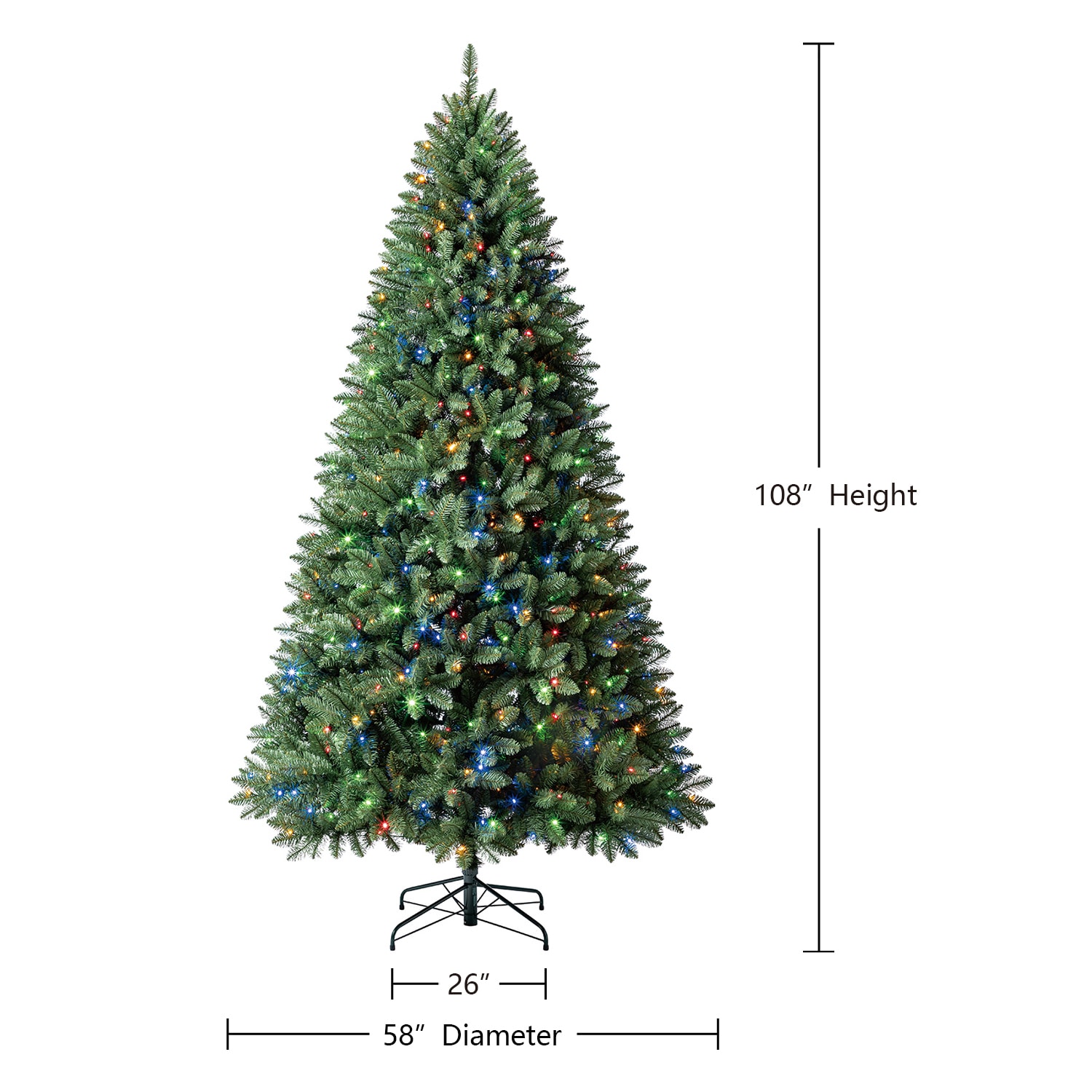Holiday Living SG90M2BK6D00 Artificial-Christmas-Trees - View #4