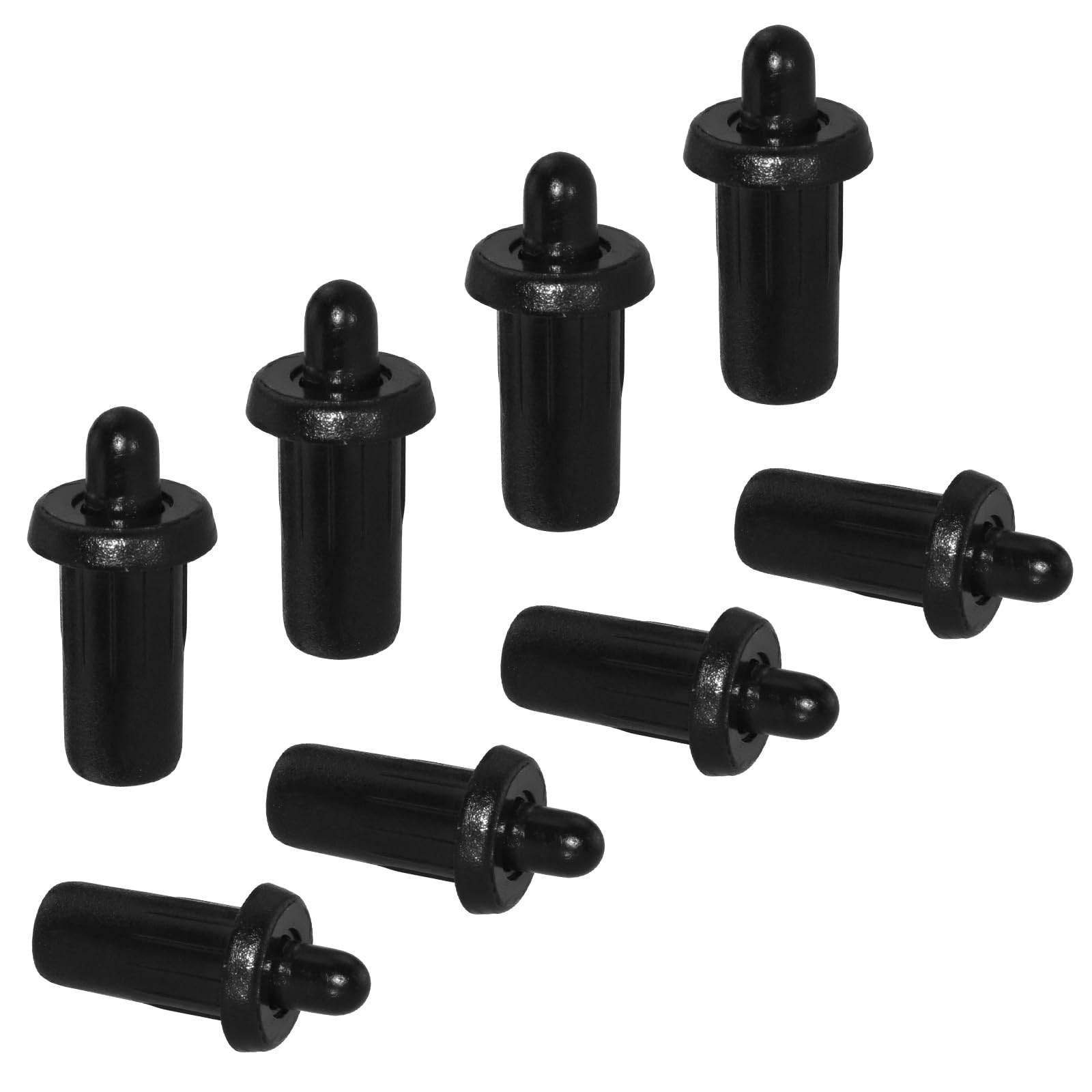 Aoibox  8 Piece Spring Loaded Cabinet Door Damper Repair Pins with Dual Shelf Support Function 0 93 Mounting Hardware