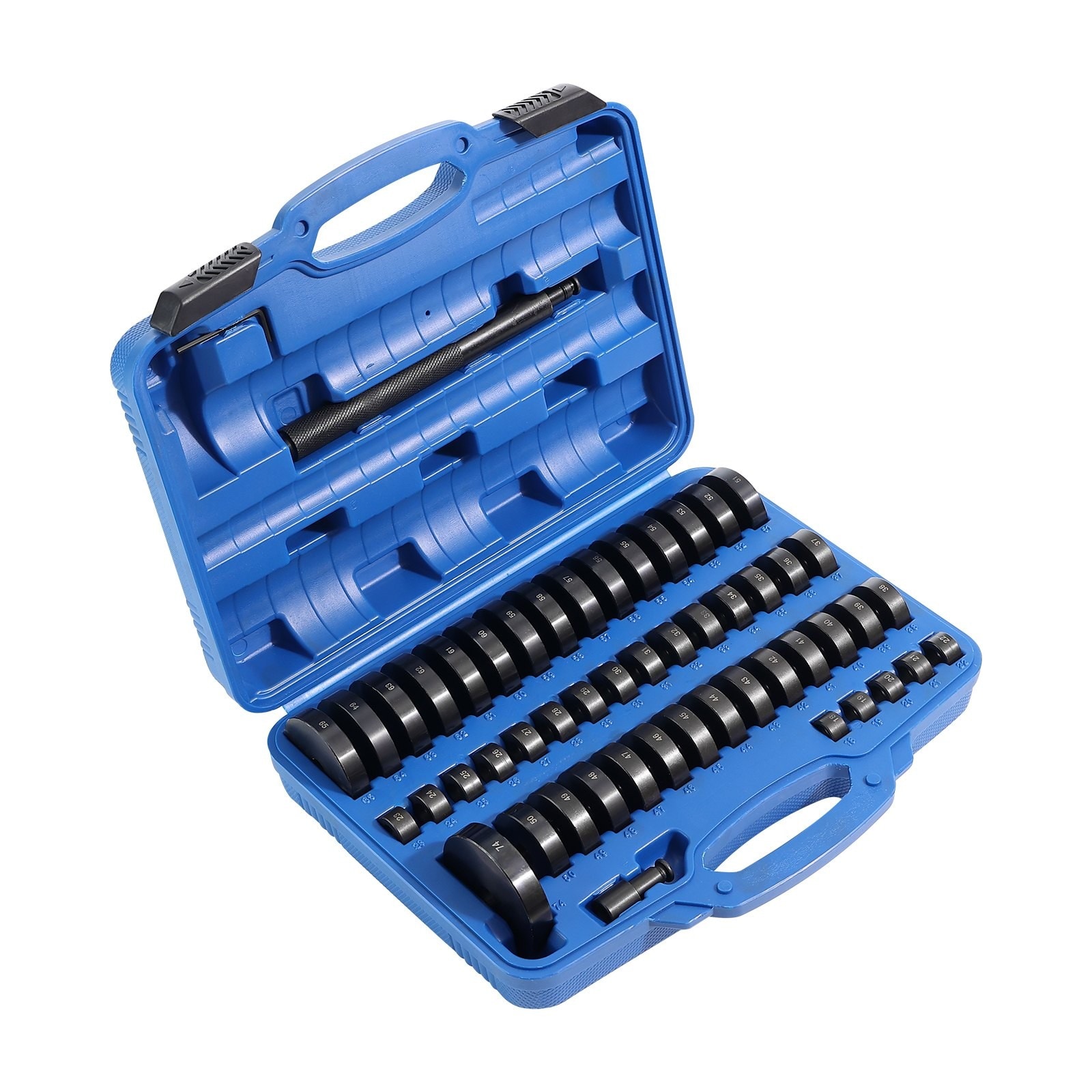 GIVIMO 52-pc Bearing Race and Seal Driver Set Bushing Press Kit with Carrying Case for Automotive Wheel Axle Service