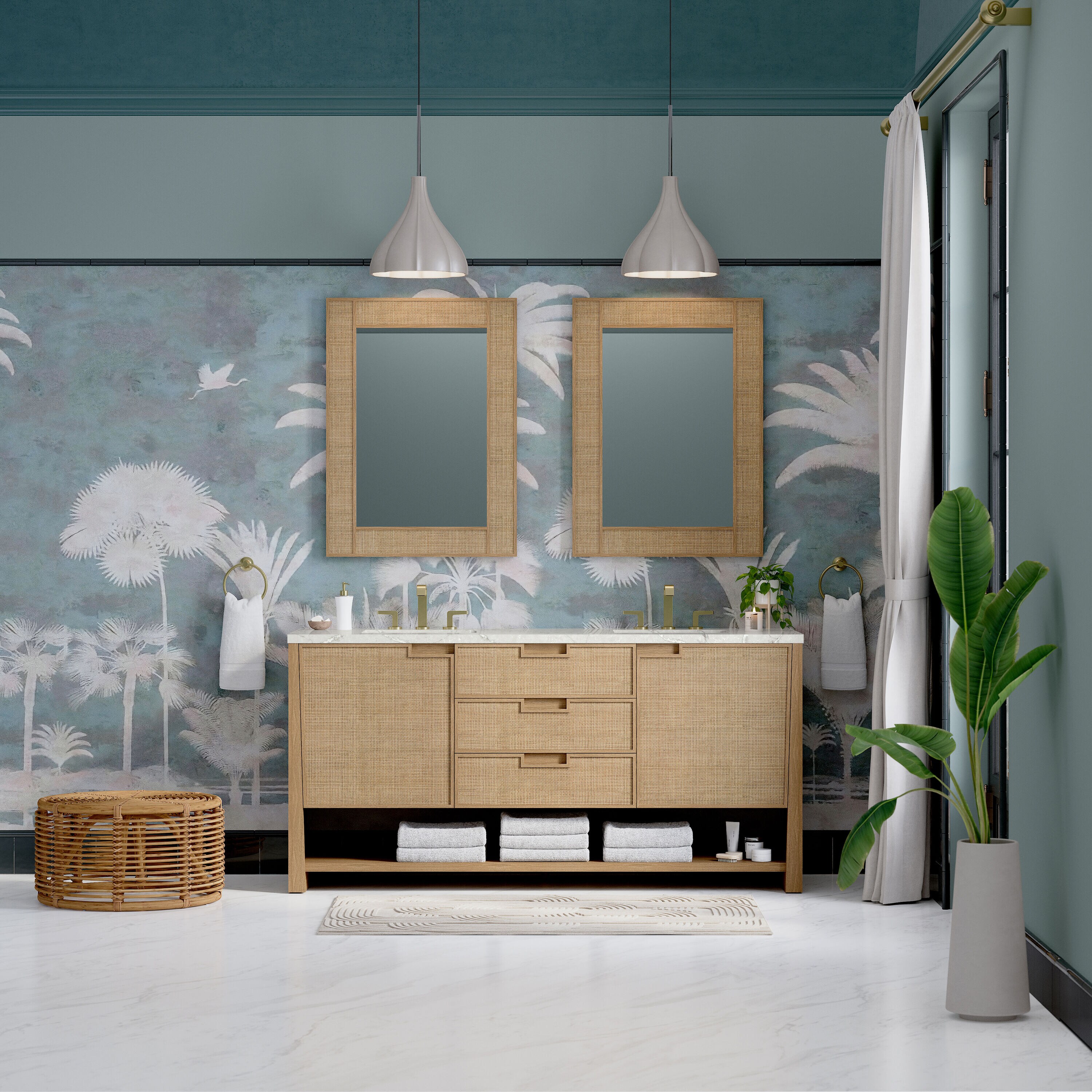 James Martin Vanities D225-V72-SSO-3VSL Bath-Vanity-Combo - View #3