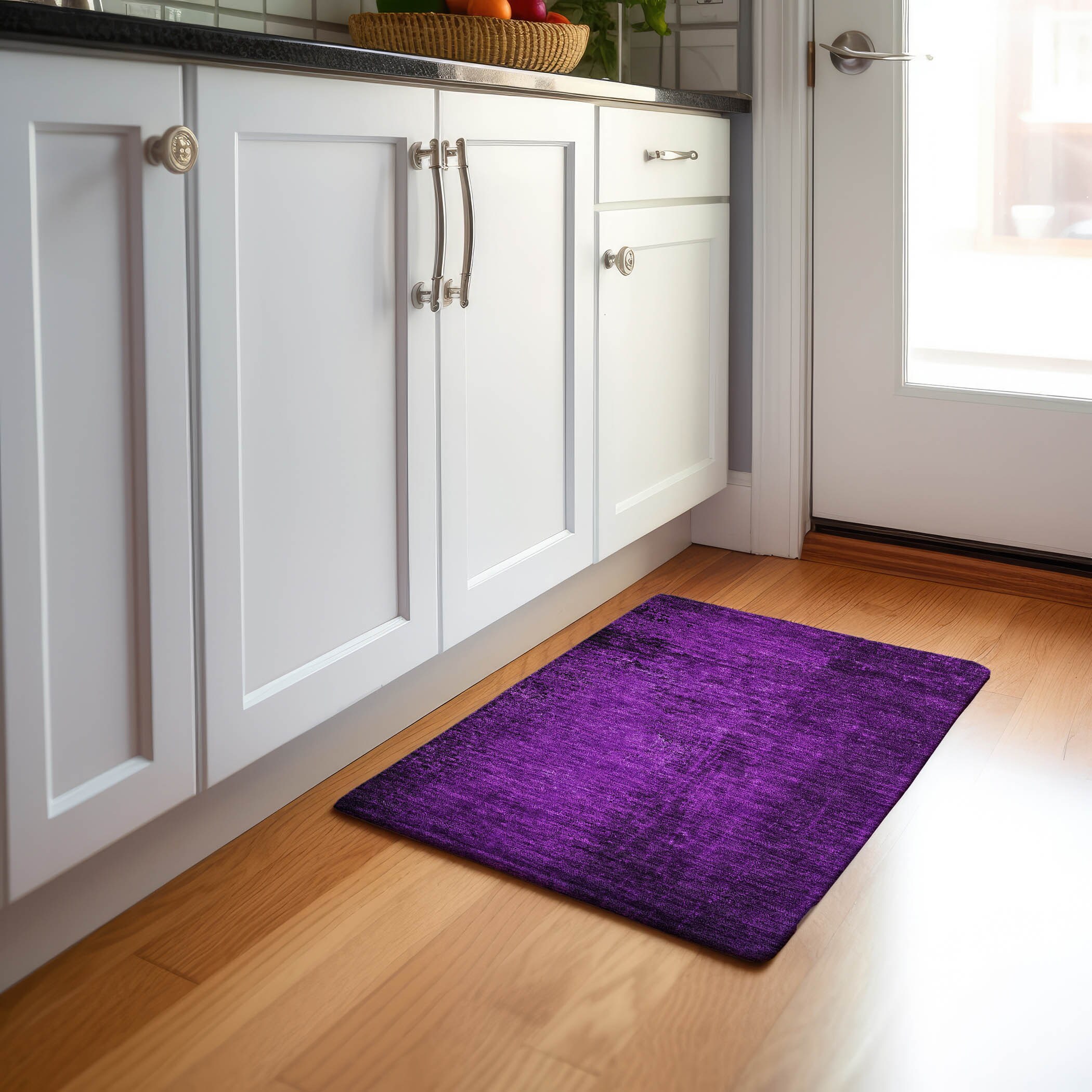Addison Rugs AMF541TE8RO Mayfield AMF541TE 8 x 8 (ft) Loomed Polyester Teal Round Indoor Geometric Machine washable Area rug