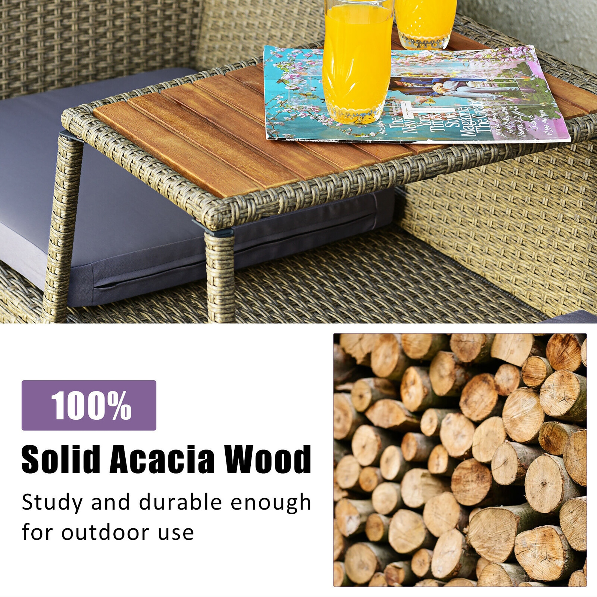 BABOOM BOM-6508-CO Patio-Sofas-Daybeds - View #6