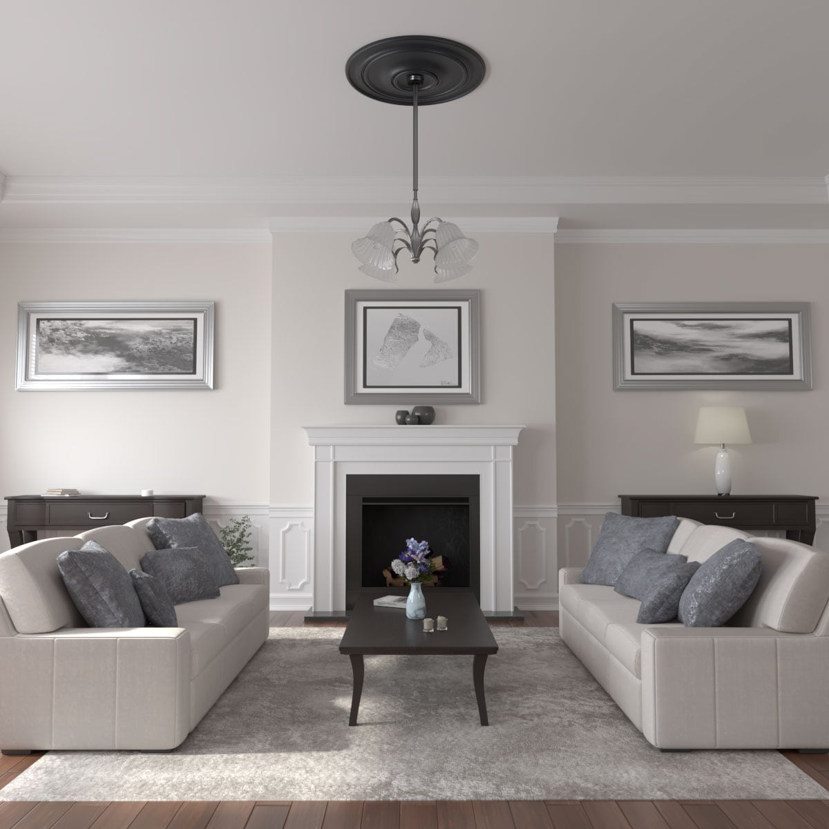 Ekena Millwork CM40CLSGS Ceiling-Medallions - View #4