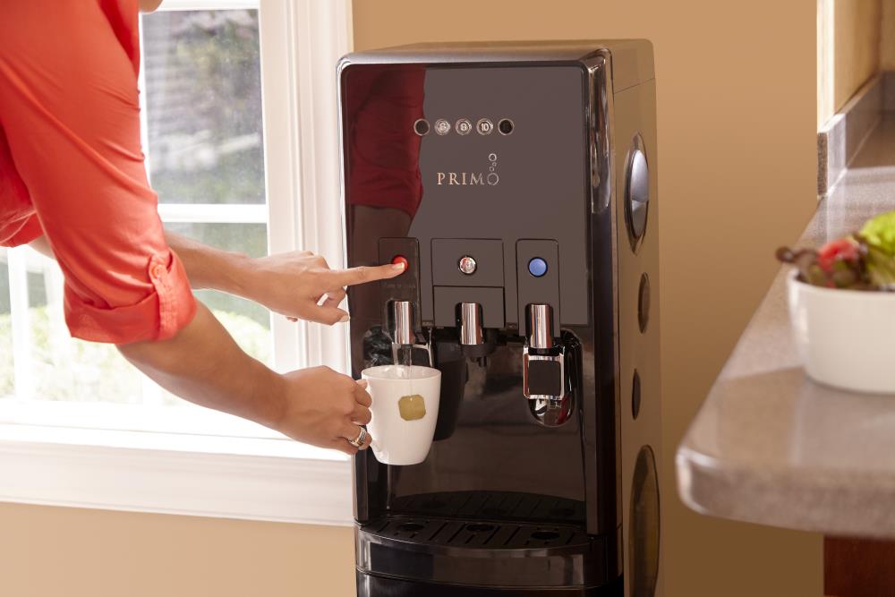 Primo hTRIO Coffee K-Cup Water Dispenser Bottom Loading, Hot/Cold, White 