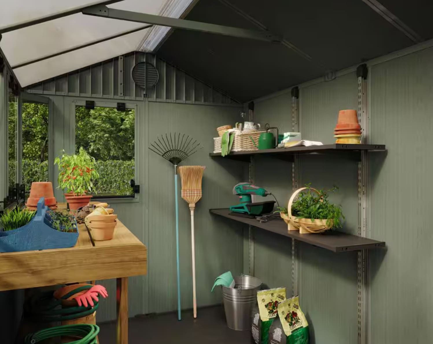 Keter 262428 Vinyl-Resin-Storage-Buildings - View #6