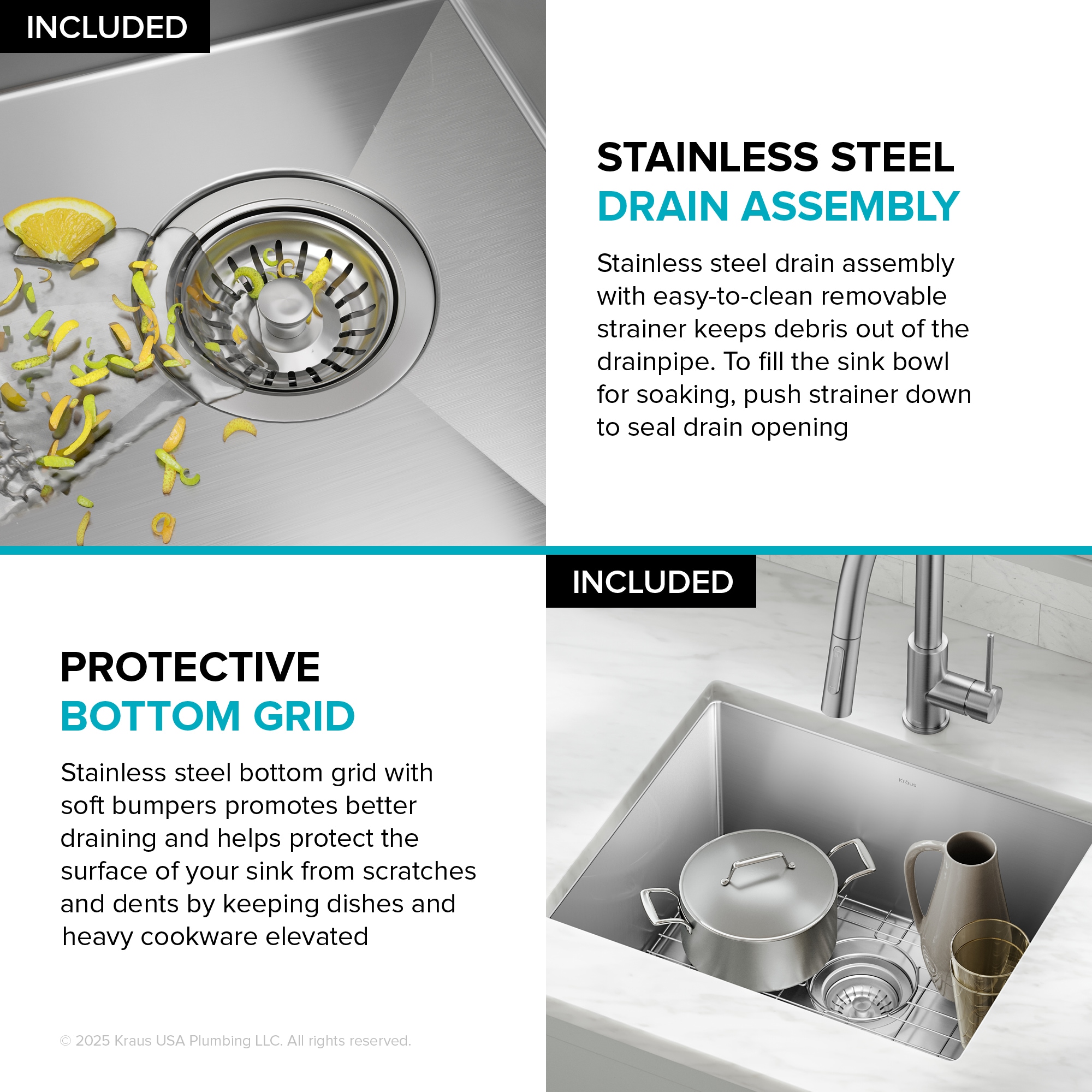 Kraus KHU101-21 Kitchen-Sinks - View #11