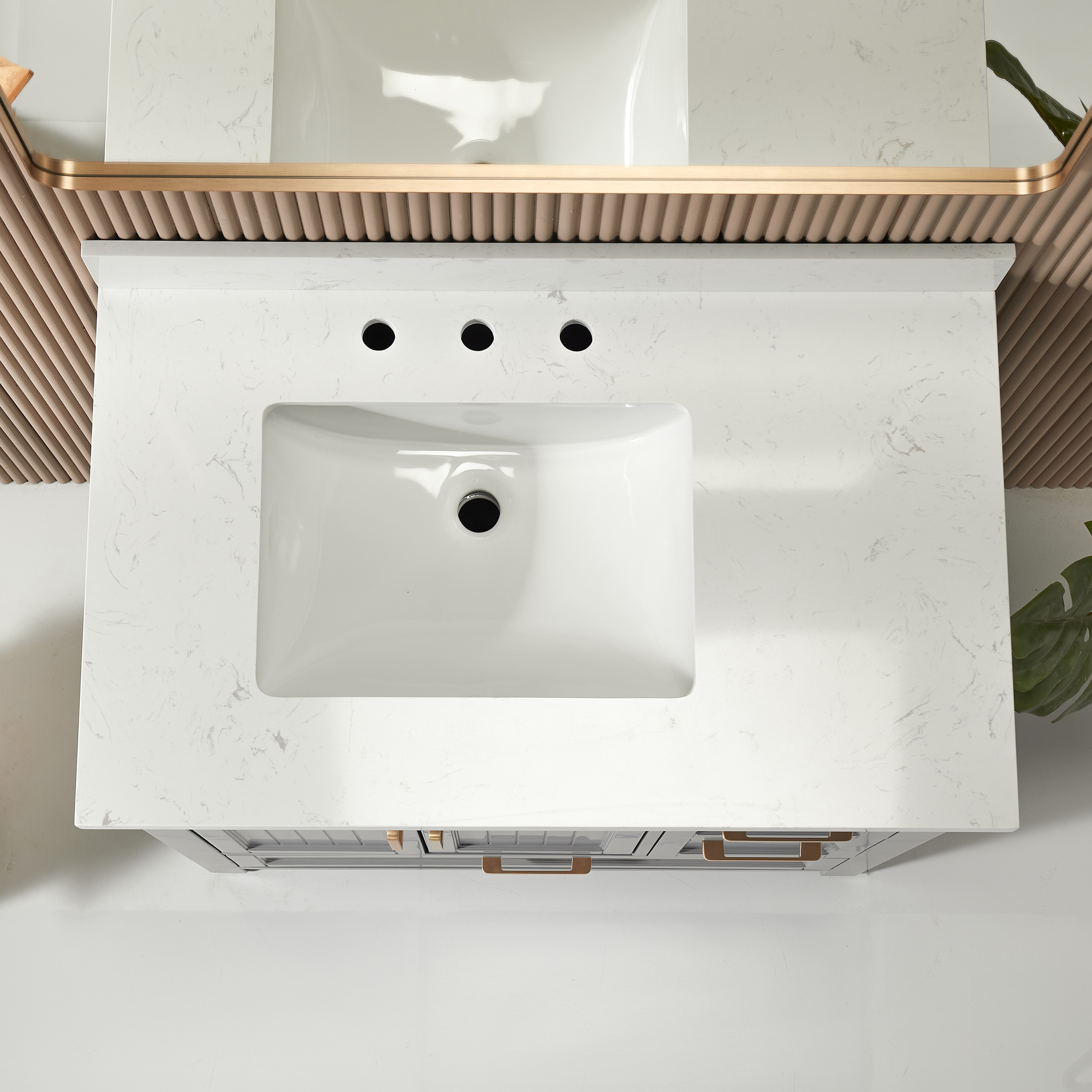 WELLFOR WA-8848-DH Bath-Vanity-Combo - View #16
